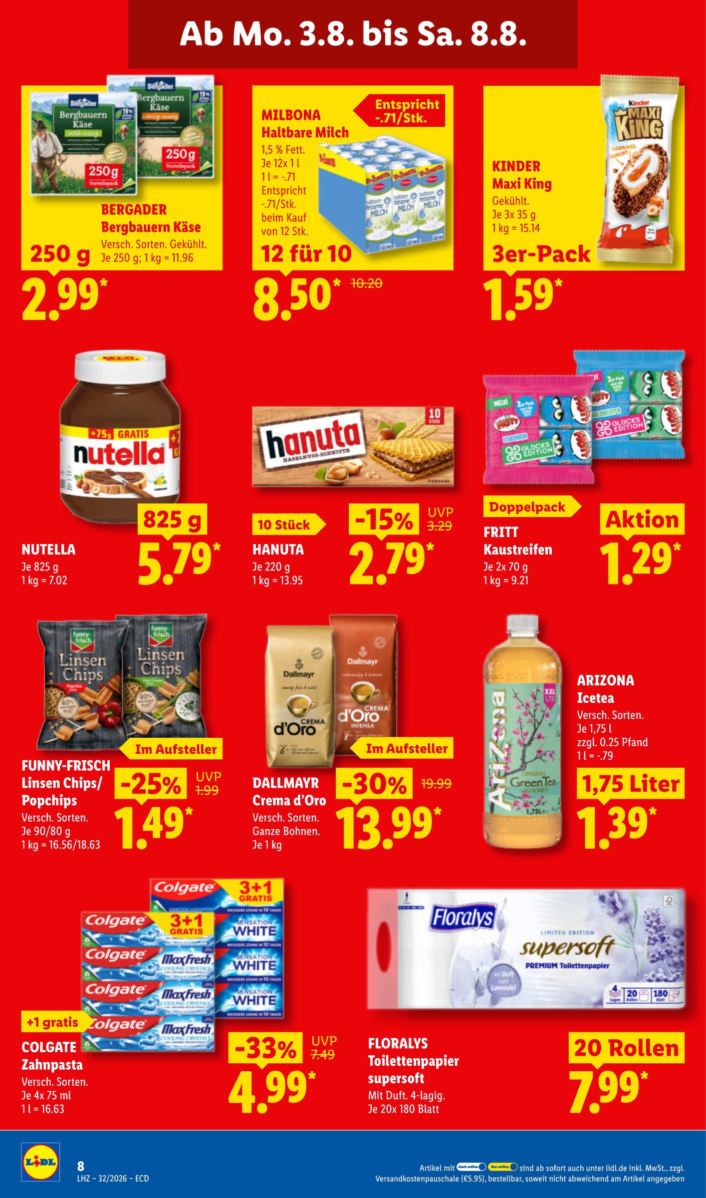 lidl - Lidl Prospekt – von Montag 03.08.2026 bis Samstag 08.08.2026 - page: 16