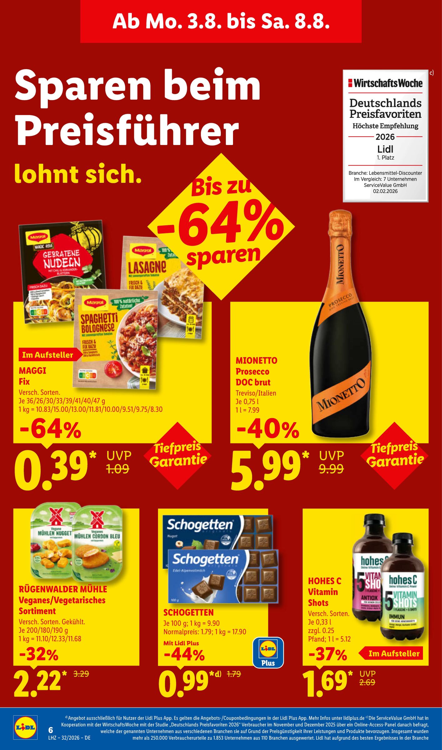 lidl - Lidl Prospekt – von Montag 03.08.2026 bis Samstag 08.08.2026 - page: 14