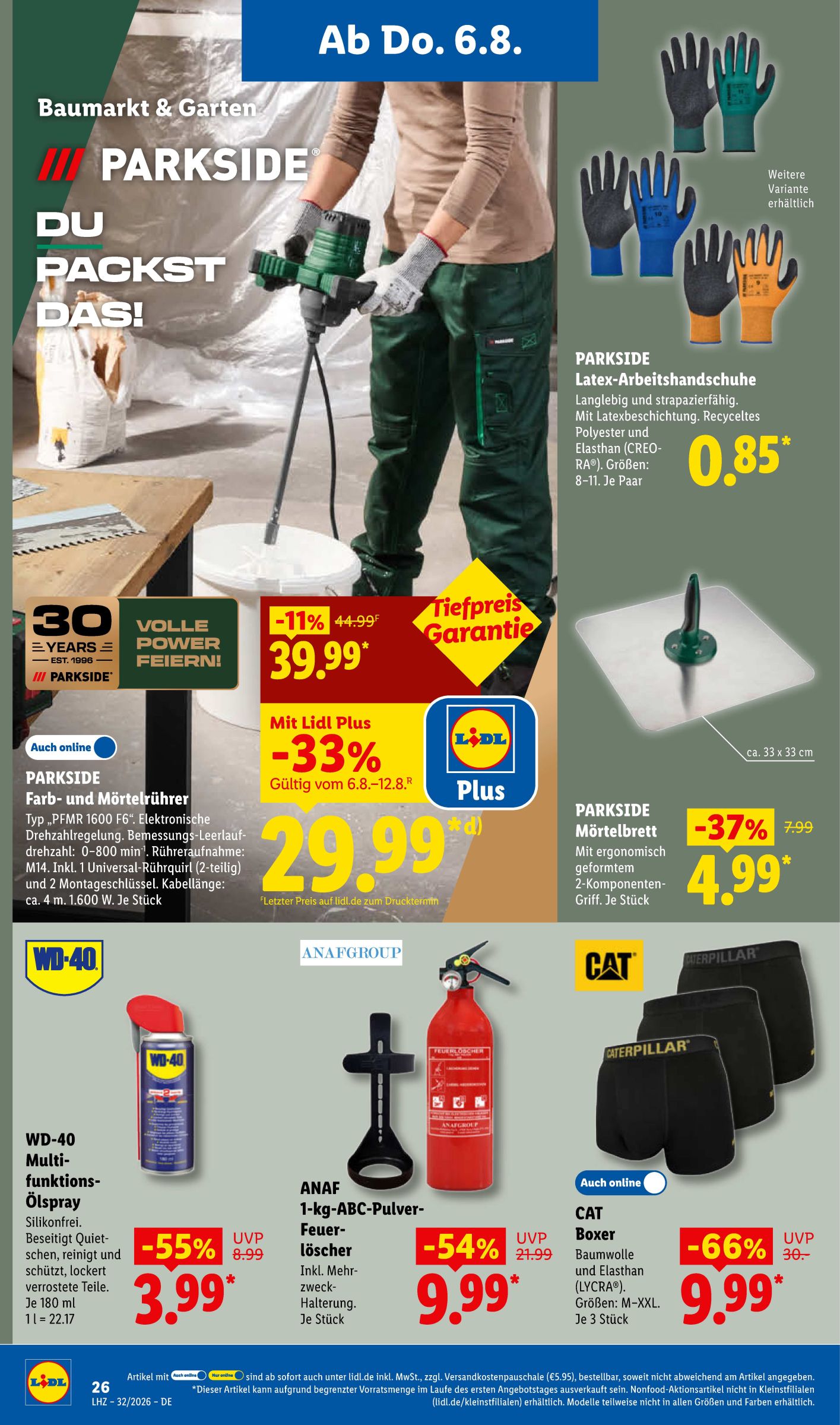 lidl - Lidl Prospekt – von Montag 03.08.2026 bis Samstag 08.08.2026 - page: 42
