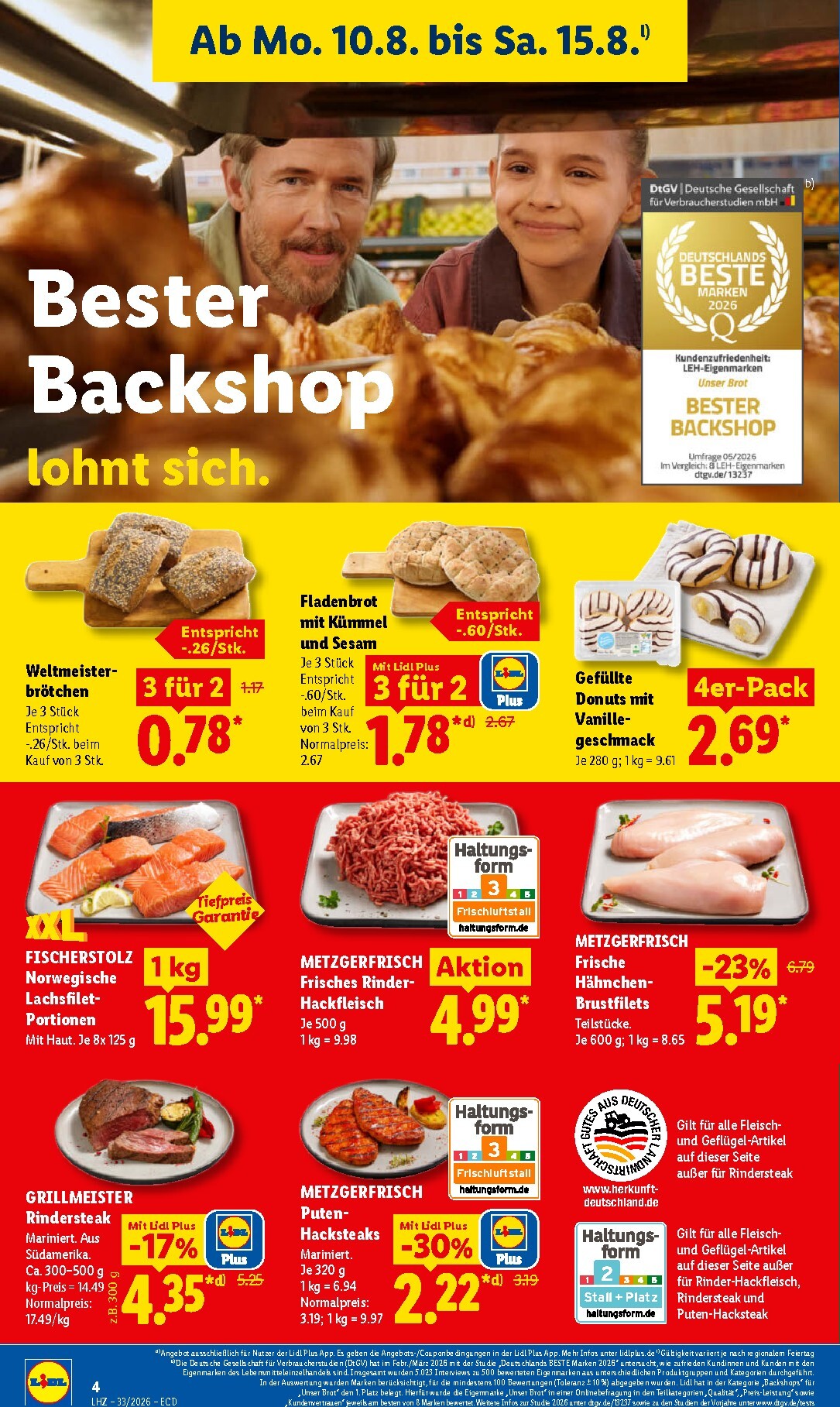 lidl - Lidl Prospekt nächste Woche – von Montag 10.08.2026 bis Samstag 15.08.2026 - page: 10