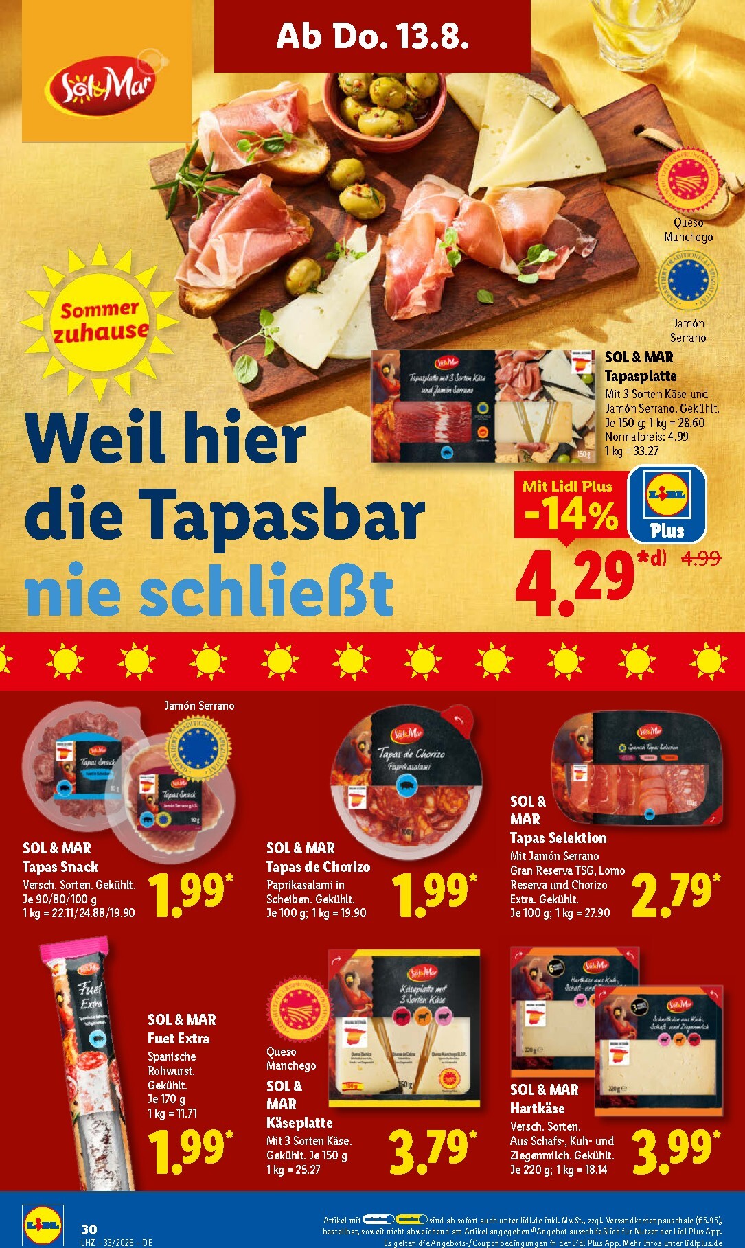 lidl - Lidl Prospekt nächste Woche – von Montag 10.08.2026 bis Samstag 15.08.2026 - page: 54