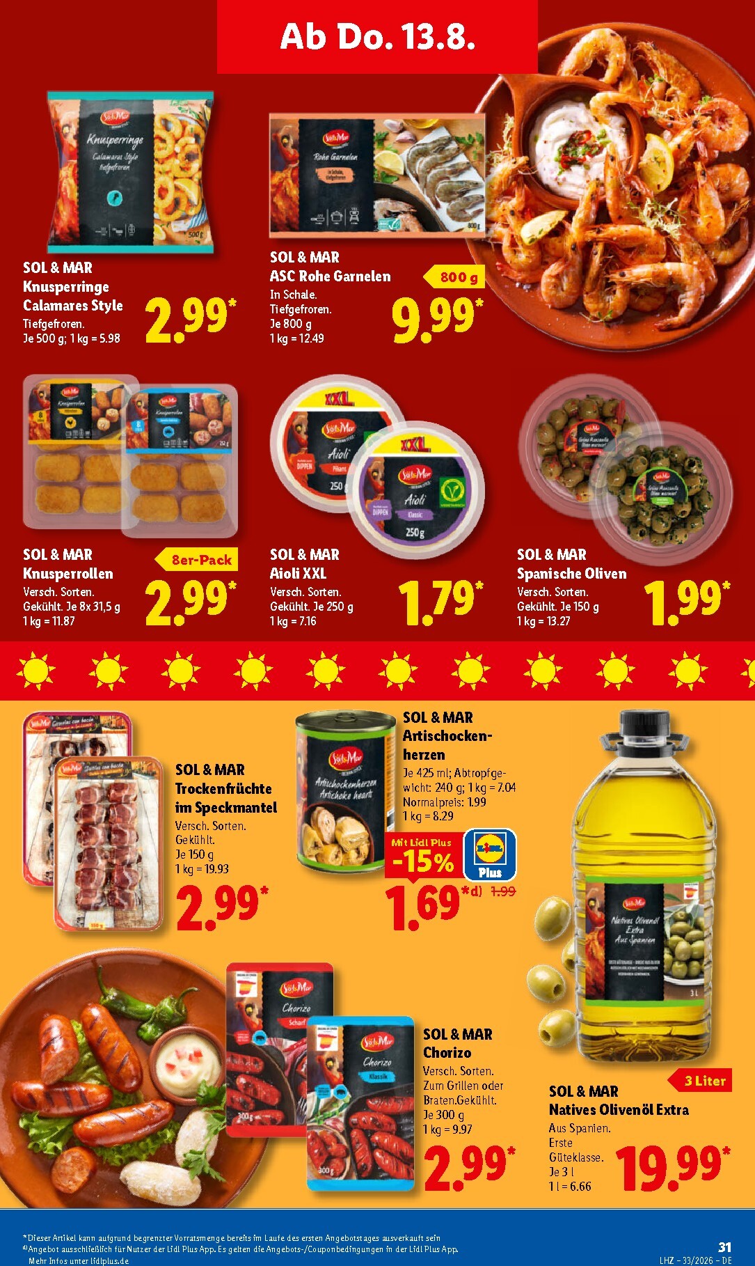 lidl - Lidl Prospekt nächste Woche – von Montag 10.08.2026 bis Samstag 15.08.2026 - page: 55