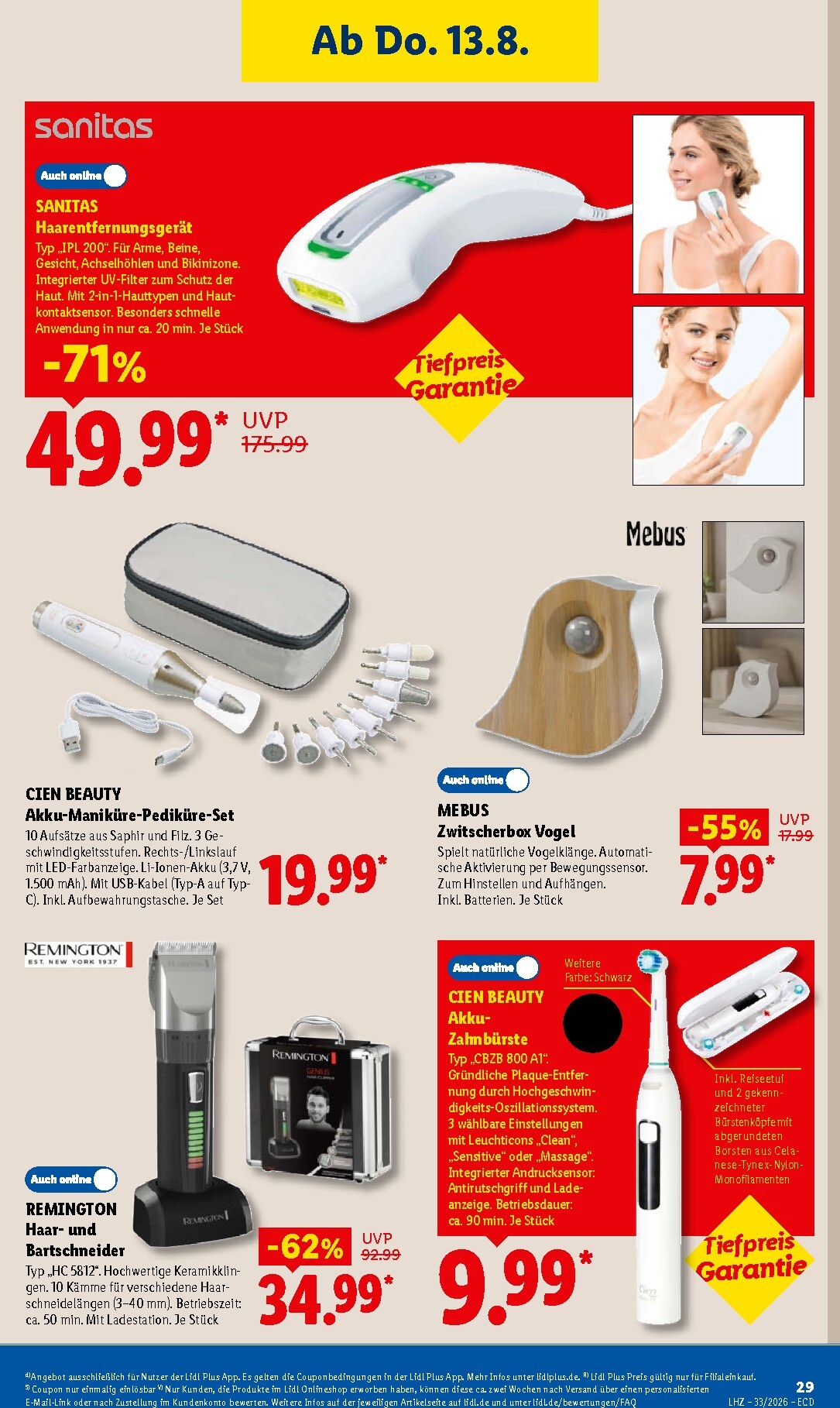 lidl - Lidl Prospekt nächste Woche – von Montag 10.08.2026 bis Samstag 15.08.2026 - page: 51