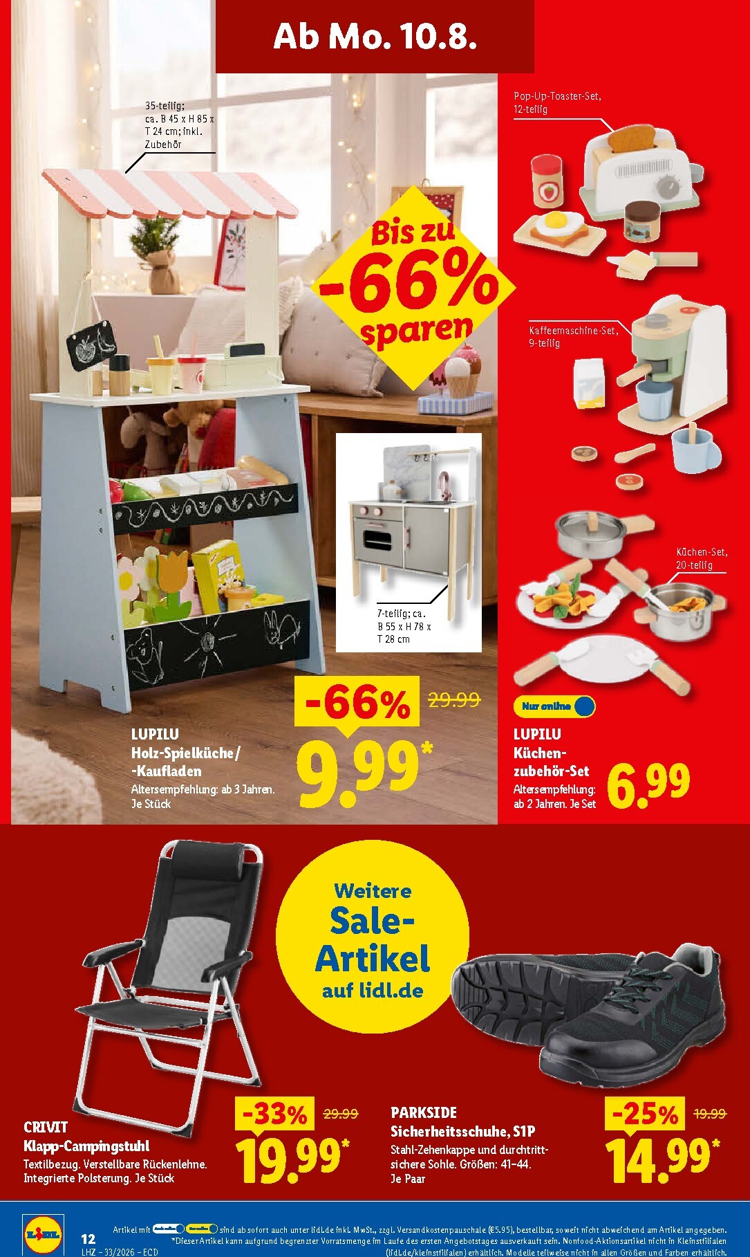 lidl - Lidl Prospekt nächste Woche – von Montag 10.08.2026 bis Samstag 15.08.2026 - page: 28