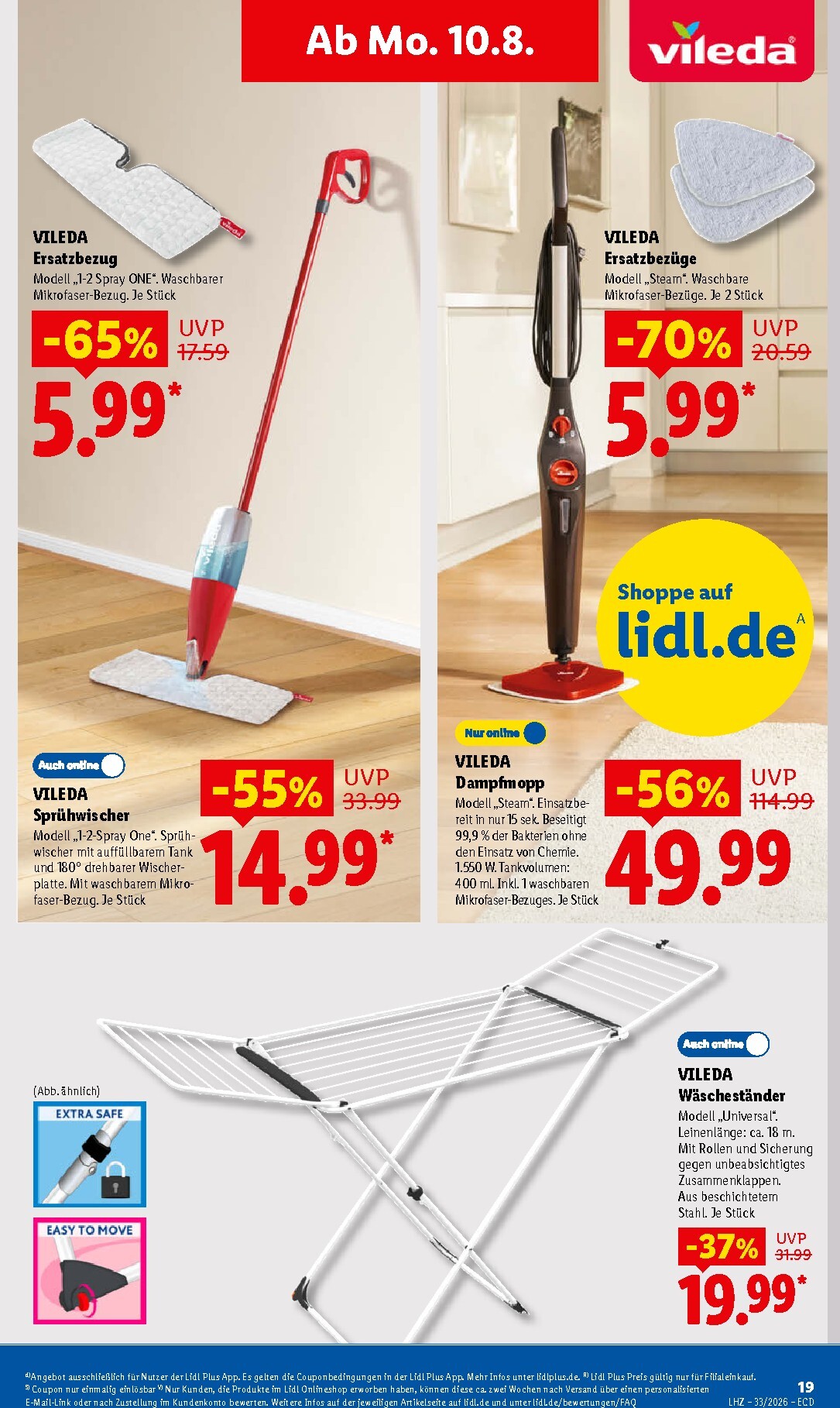 lidl - Lidl Prospekt nächste Woche – von Montag 10.08.2026 bis Samstag 15.08.2026 - page: 39
