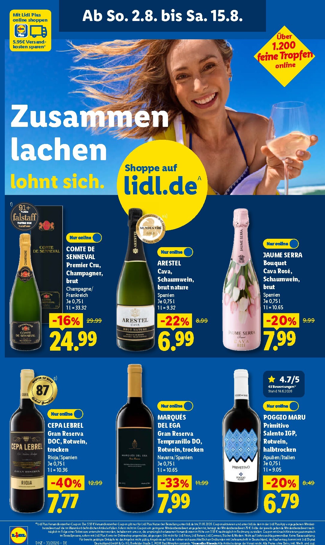 lidl - Lidl Prospekt nächste Woche – von Montag 10.08.2026 bis Samstag 15.08.2026 - page: 24