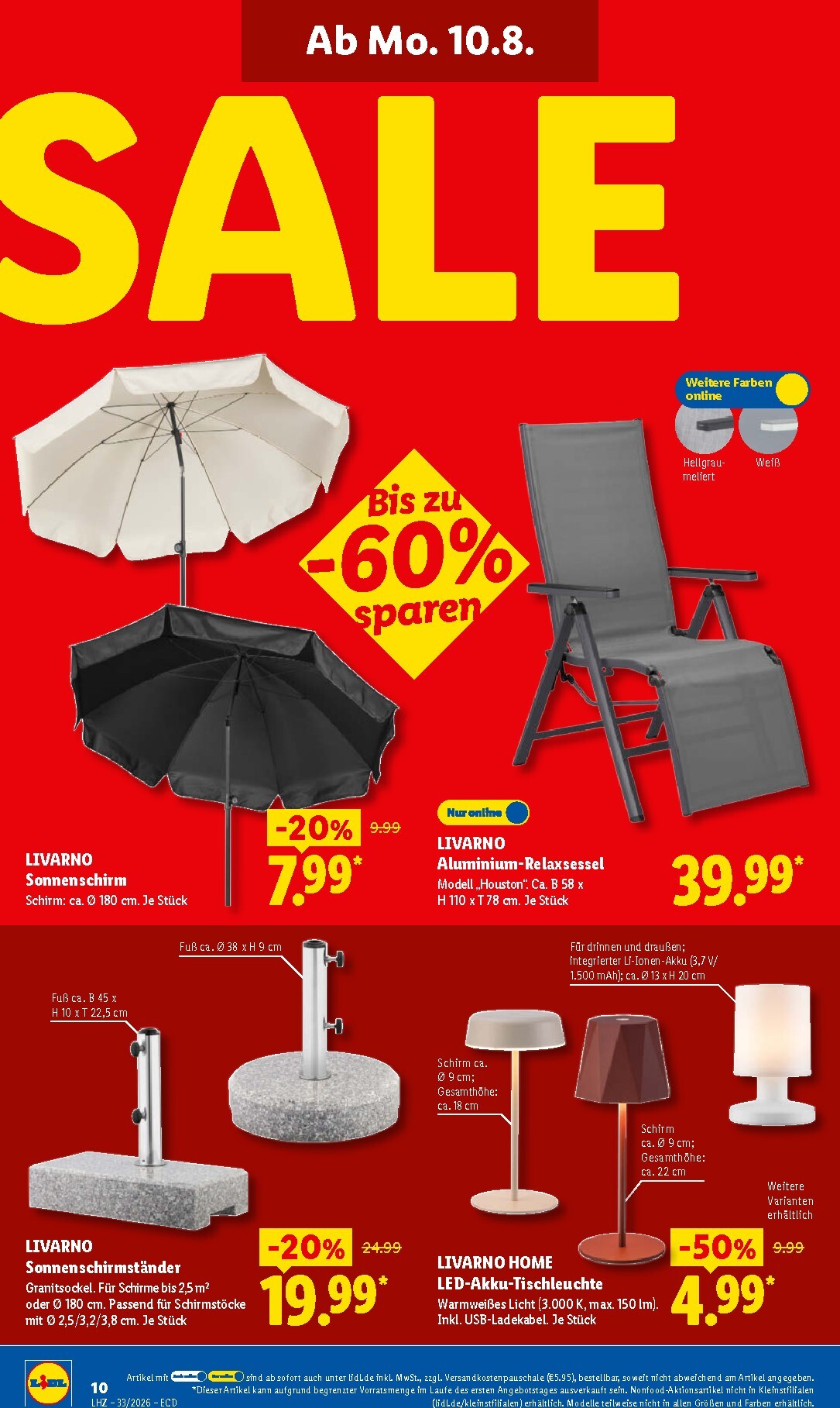 lidl - Lidl Prospekt nächste Woche – von Montag 10.08.2026 bis Samstag 15.08.2026 - page: 26
