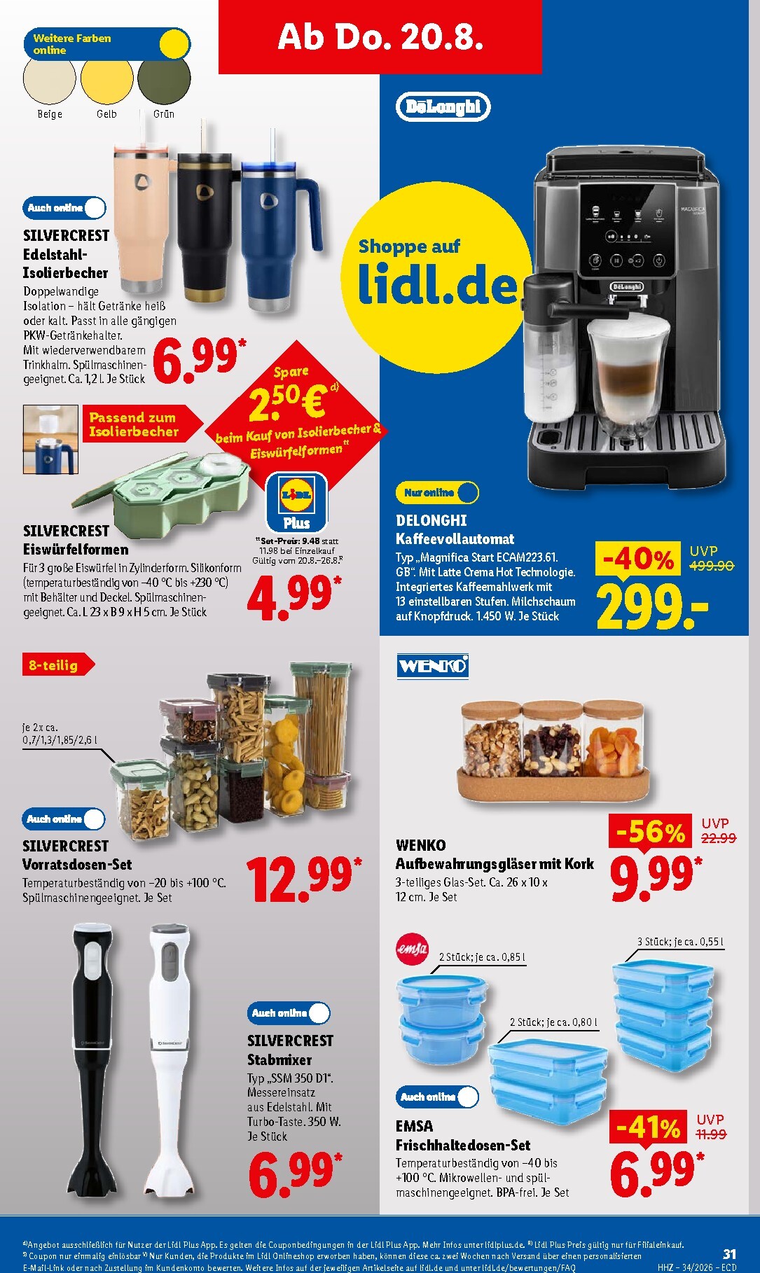 lidl - Lidl Prospekt nächste Woche – von Montag 17.08.2026 bis Samstag 22.08.2026 - page: 51