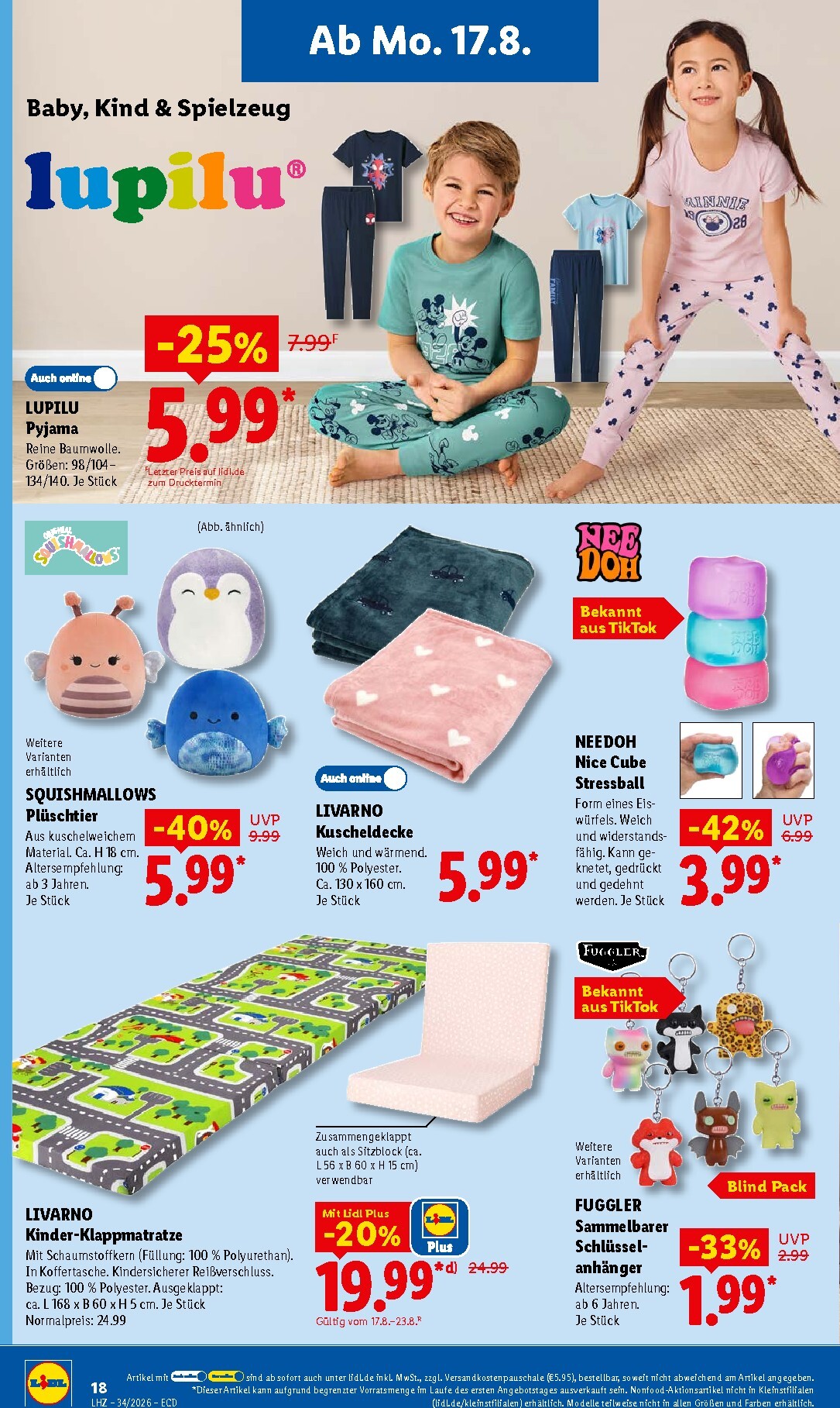 lidl - Lidl Prospekt nächste Woche – von Montag 17.08.2026 bis Samstag 22.08.2026 - page: 36