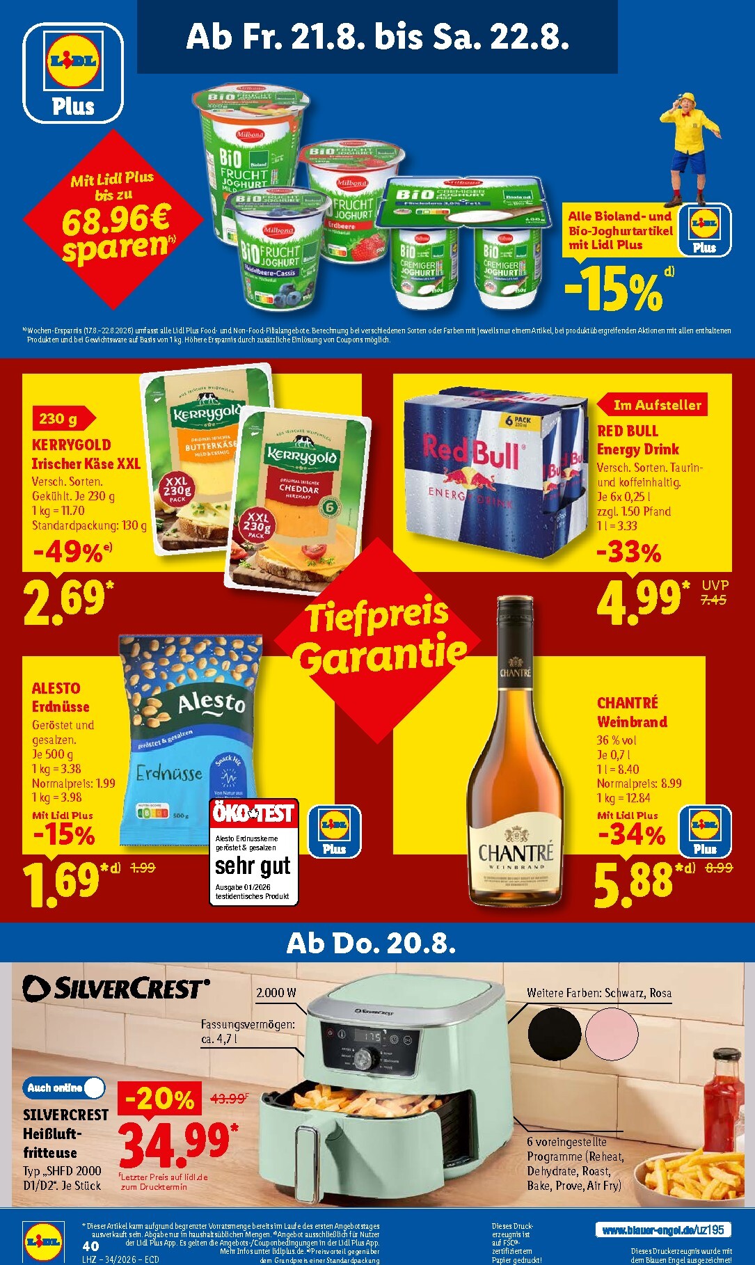 lidl - Lidl Prospekt nächste Woche – von Montag 17.08.2026 bis Samstag 22.08.2026 - page: 68