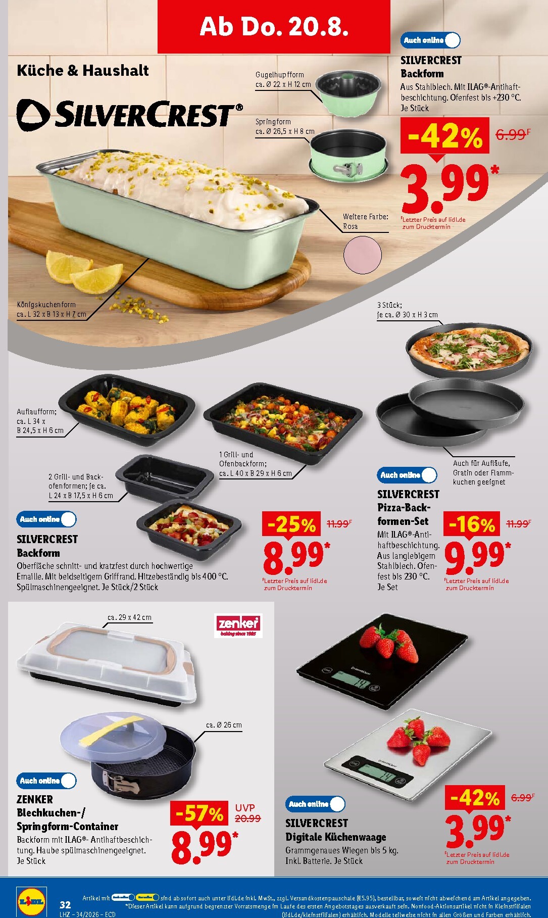 lidl - Lidl Prospekt nächste Woche – von Montag 17.08.2026 bis Samstag 22.08.2026 - page: 52