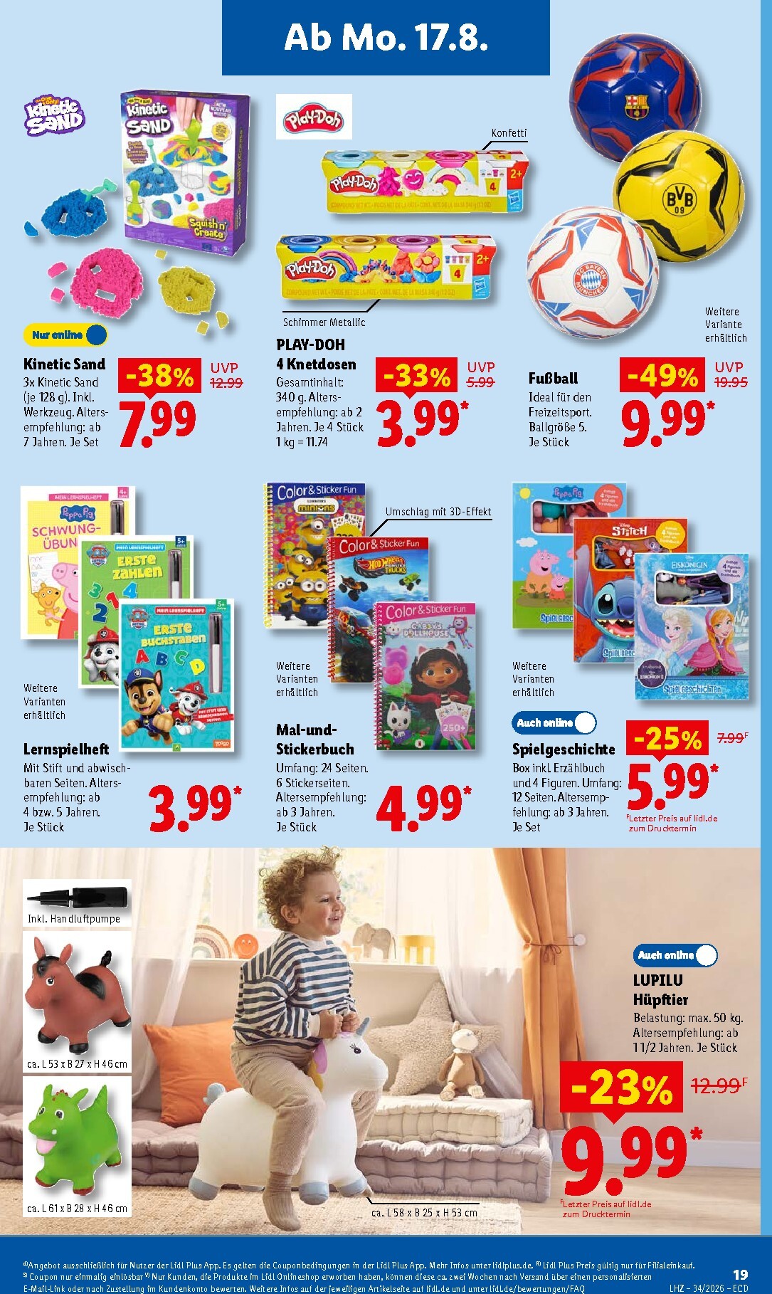 lidl - Lidl Prospekt nächste Woche – von Montag 17.08.2026 bis Samstag 22.08.2026 - page: 37
