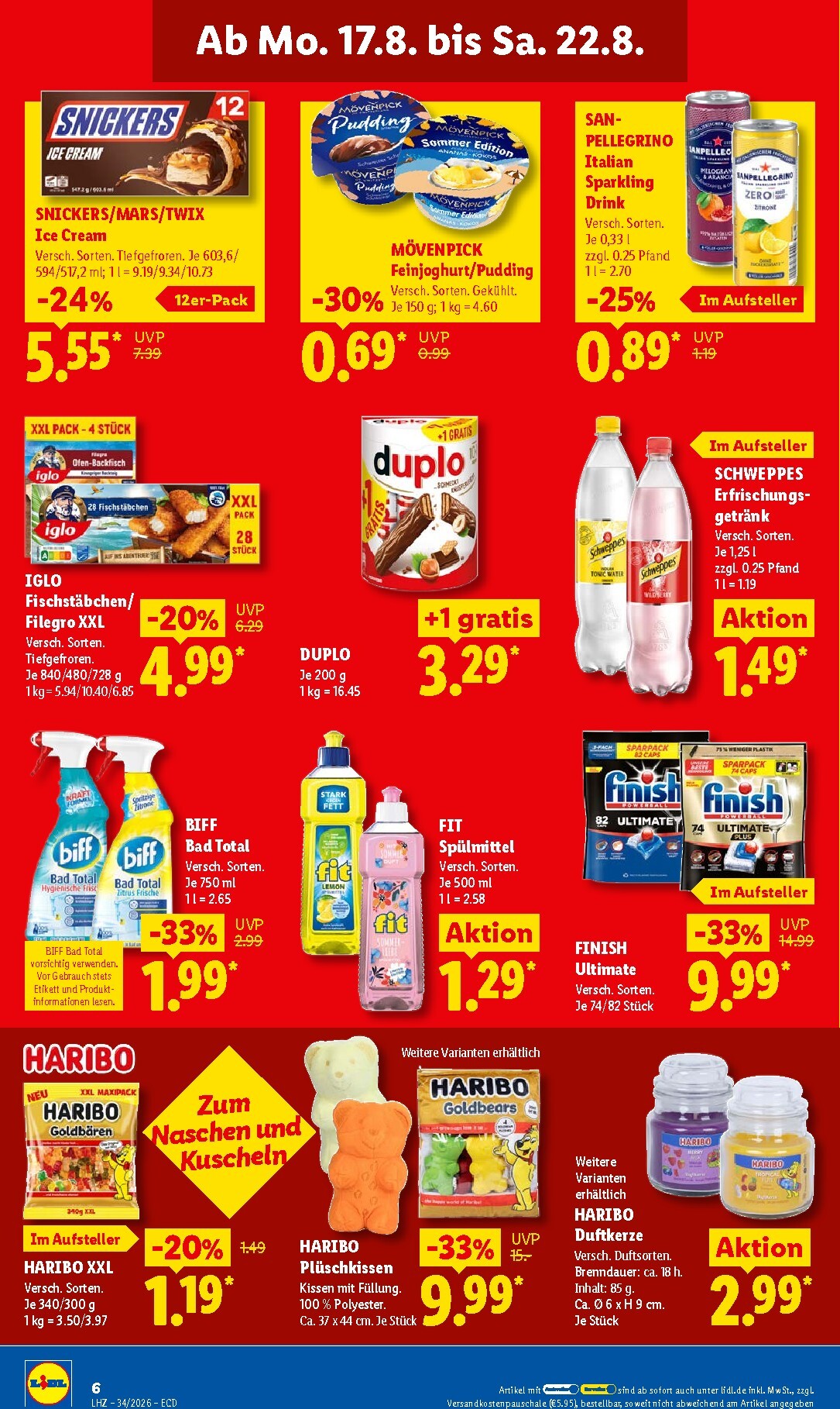 lidl - Lidl Prospekt nächste Woche – von Montag 17.08.2026 bis Samstag 22.08.2026 - page: 14