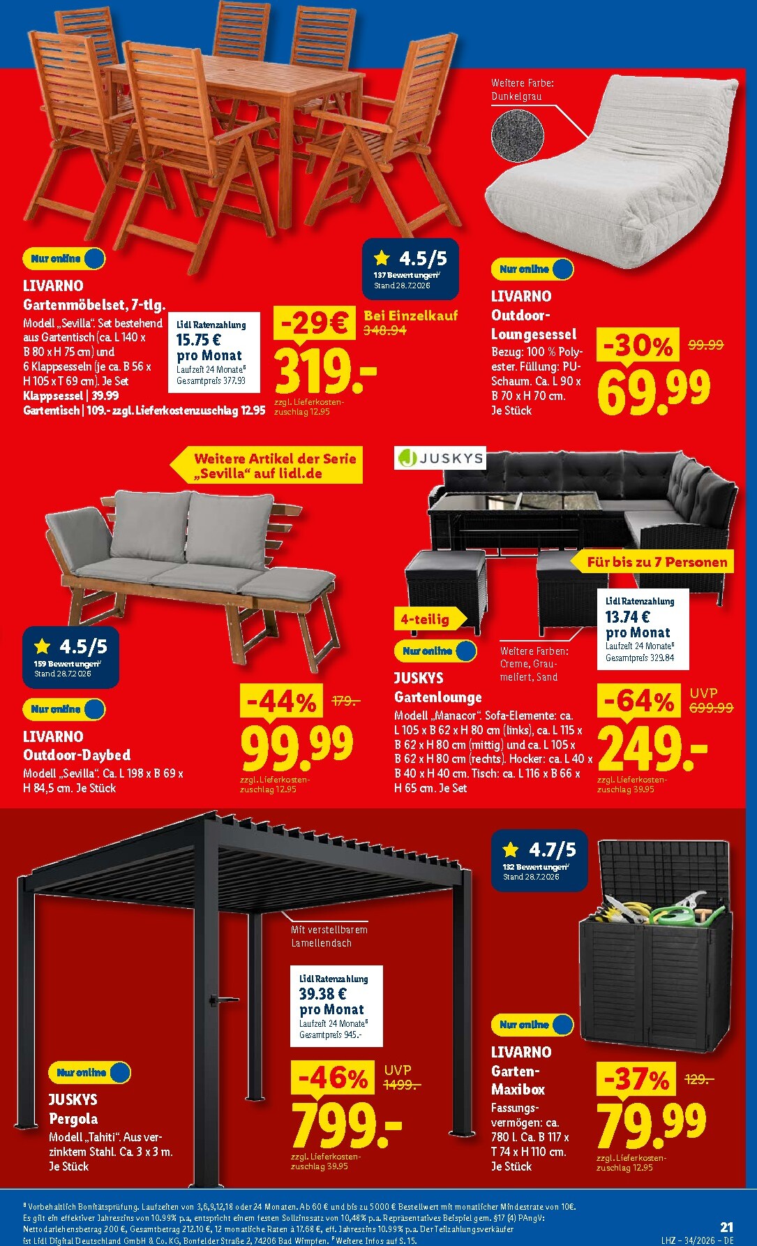 lidl - Lidl Prospekt nächste Woche – von Montag 17.08.2026 bis Samstag 22.08.2026 - page: 41