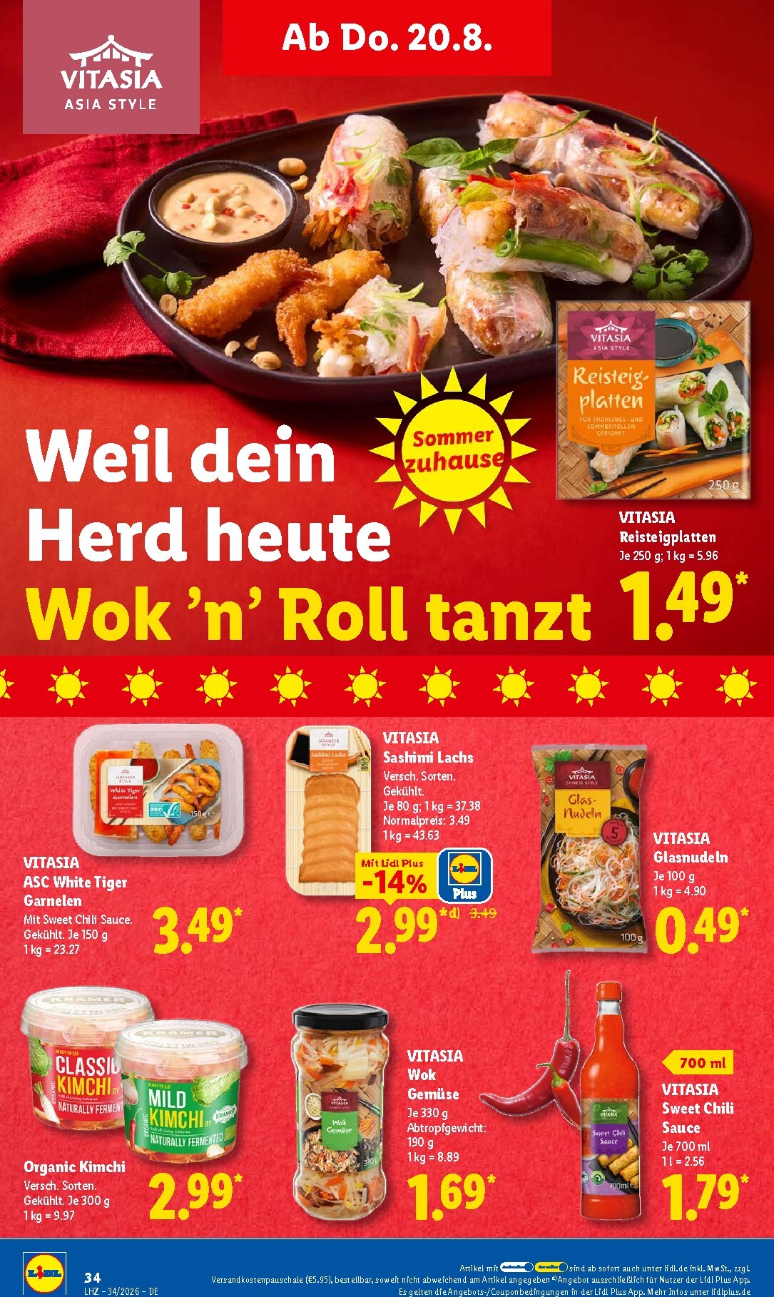 lidl - Lidl Prospekt nächste Woche – von Montag 17.08.2026 bis Samstag 22.08.2026 - page: 56