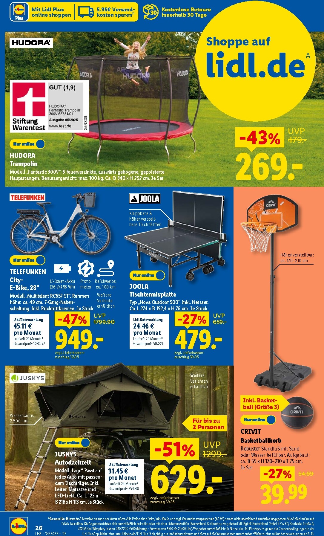 lidl - Lidl Prospekt nächste Woche – von Montag 17.08.2026 bis Samstag 22.08.2026 - page: 38