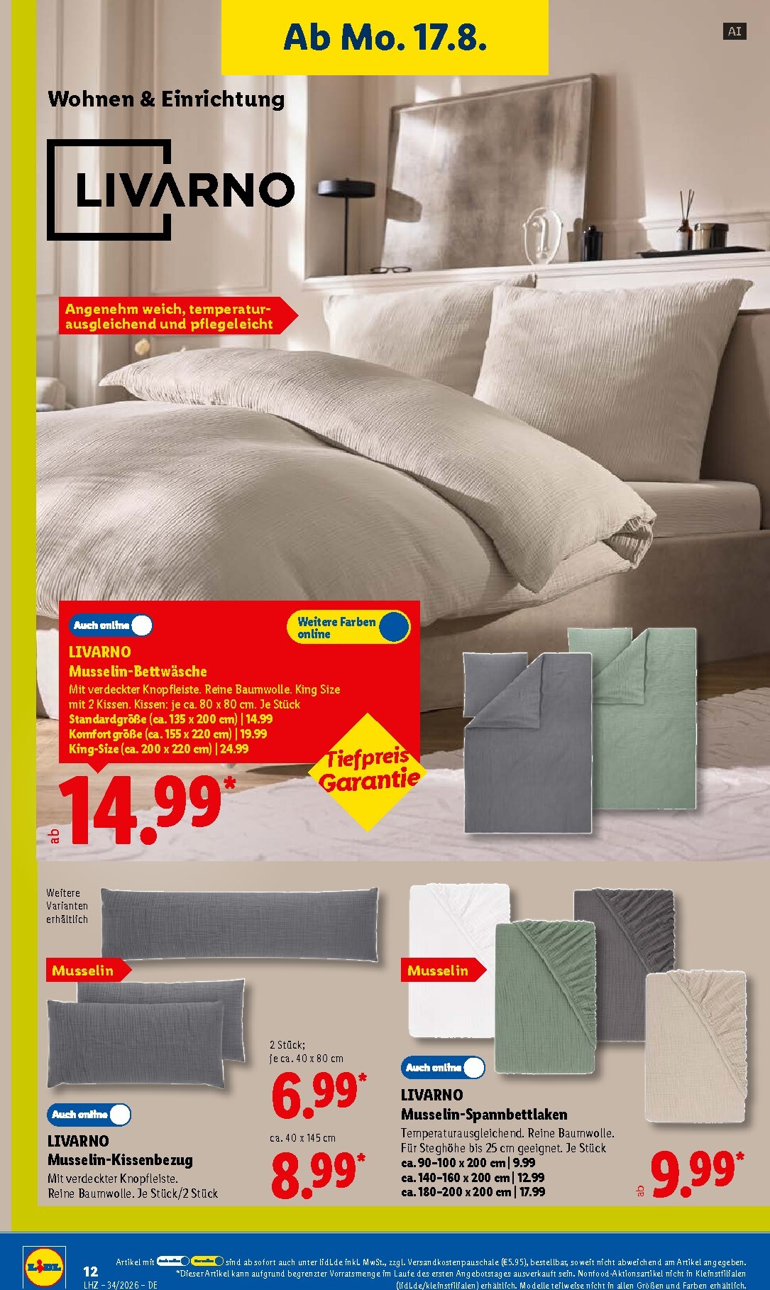 lidl - Lidl Prospekt nächste Woche – von Montag 17.08.2026 bis Samstag 22.08.2026 - page: 30