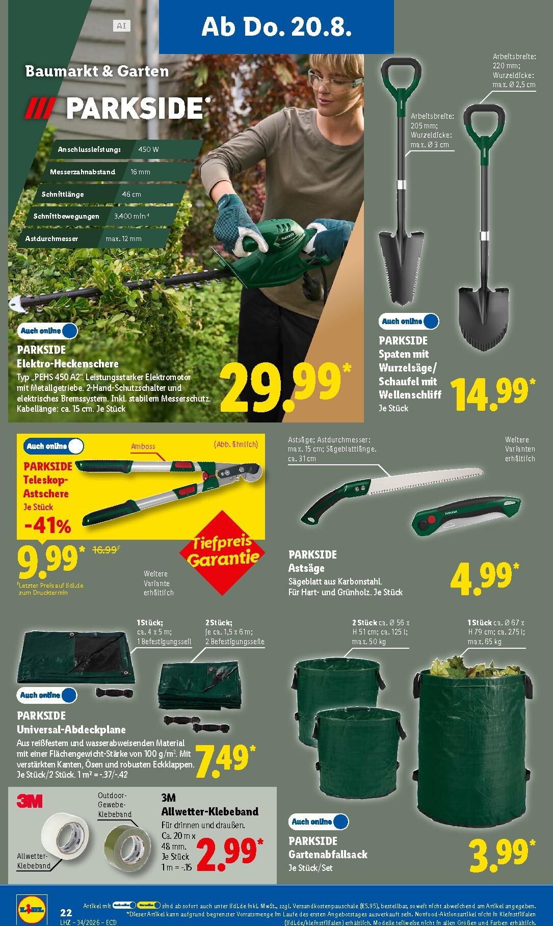 lidl - Lidl Prospekt nächste Woche – von Montag 17.08.2026 bis Samstag 22.08.2026 - page: 42