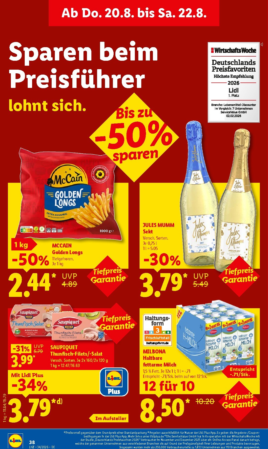 lidl - Lidl Prospekt nächste Woche – von Montag 17.08.2026 bis Samstag 22.08.2026 - page: 64