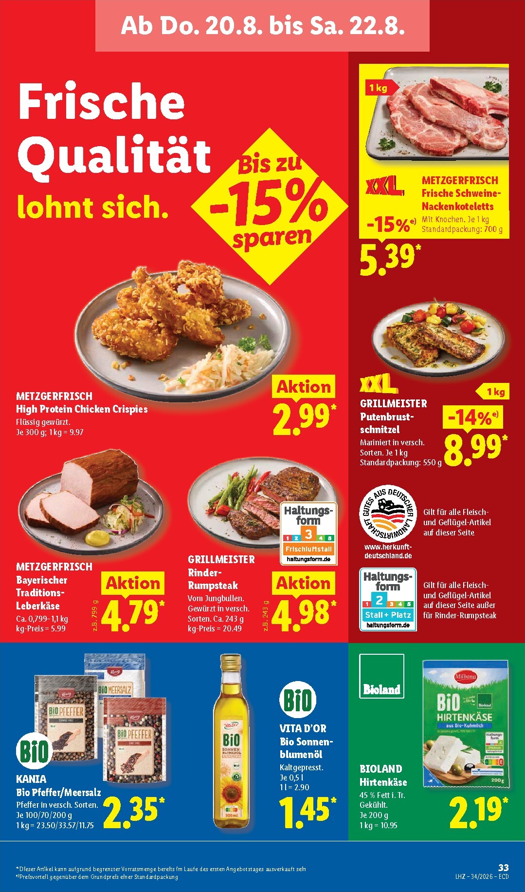 lidl - Lidl Prospekt nächste Woche – von Montag 17.08.2026 bis Samstag 22.08.2026 - page: 55