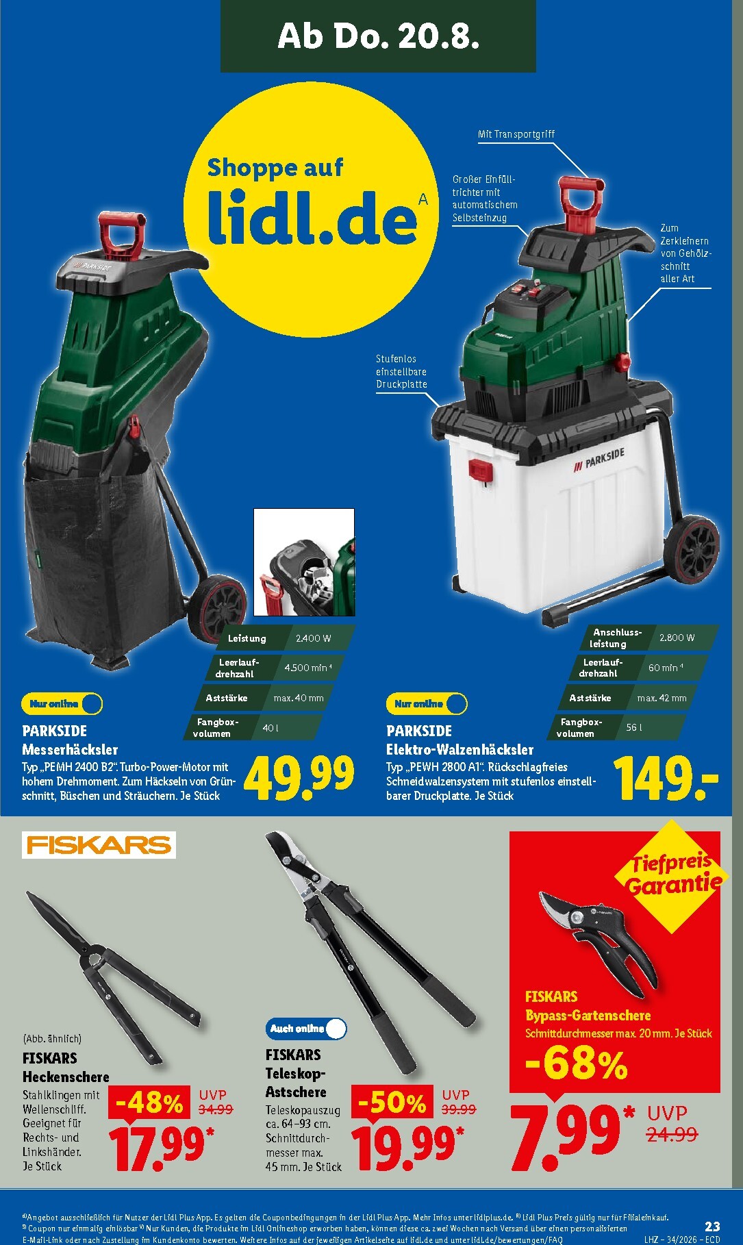 lidl - Lidl Prospekt nächste Woche – von Montag 17.08.2026 bis Samstag 22.08.2026 - page: 43