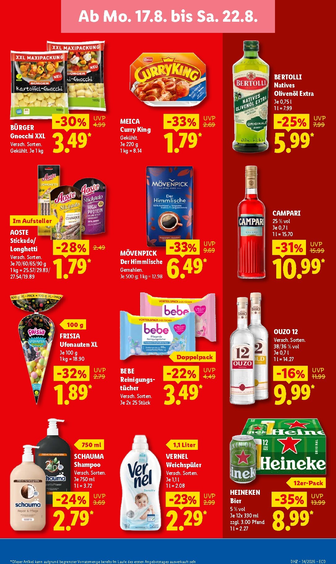 lidl - Lidl Prospekt nächste Woche – von Montag 17.08.2026 bis Samstag 22.08.2026 - page: 17