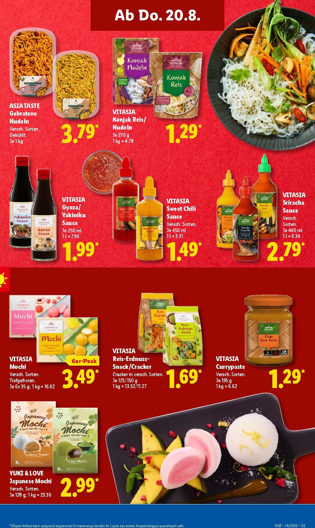 lidl - Lidl Prospekt nächste Woche – von Montag 17.08.2026 bis Samstag 22.08.2026 - page: 61