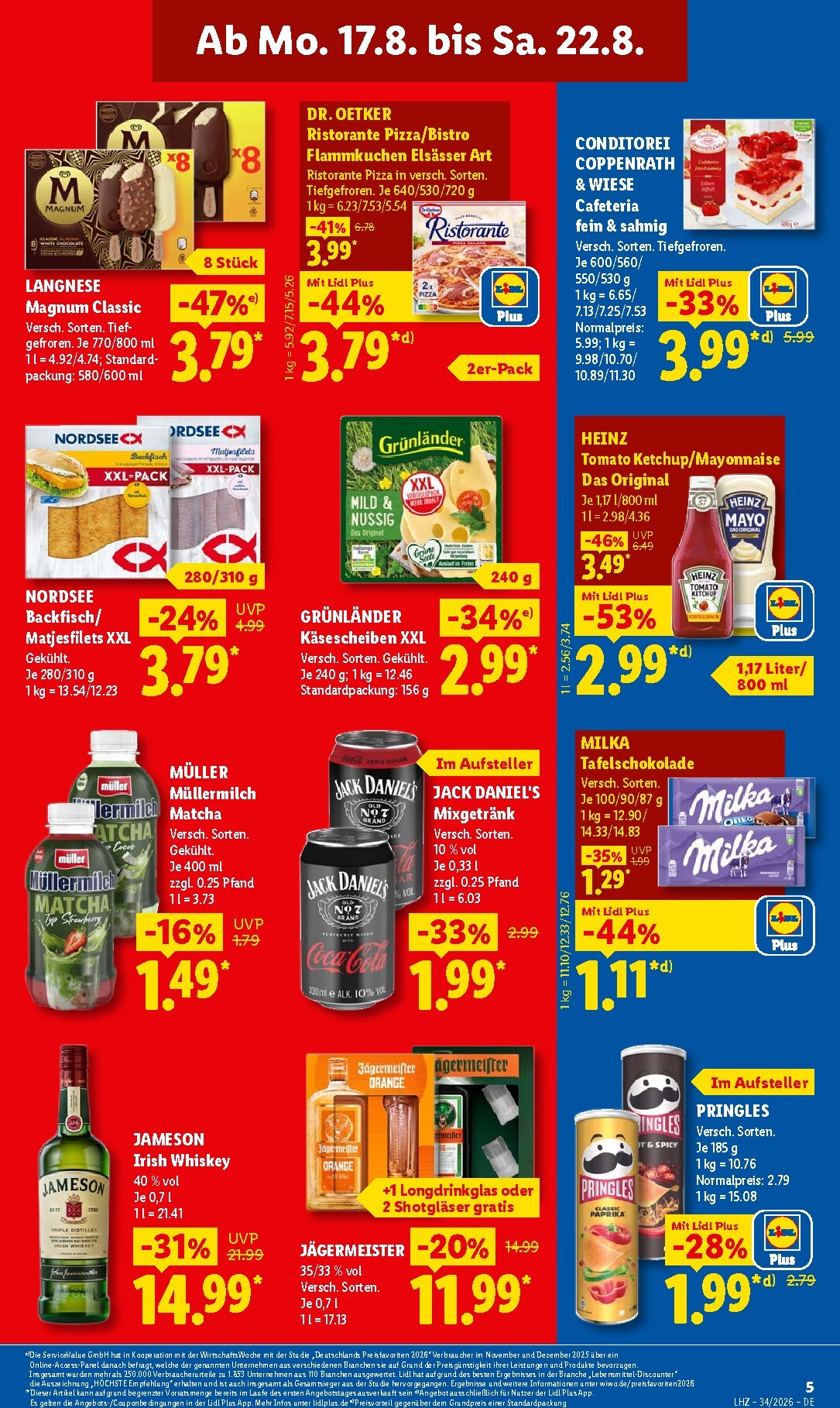 lidl - Lidl Prospekt nächste Woche – von Montag 17.08.2026 bis Samstag 22.08.2026 - page: 13