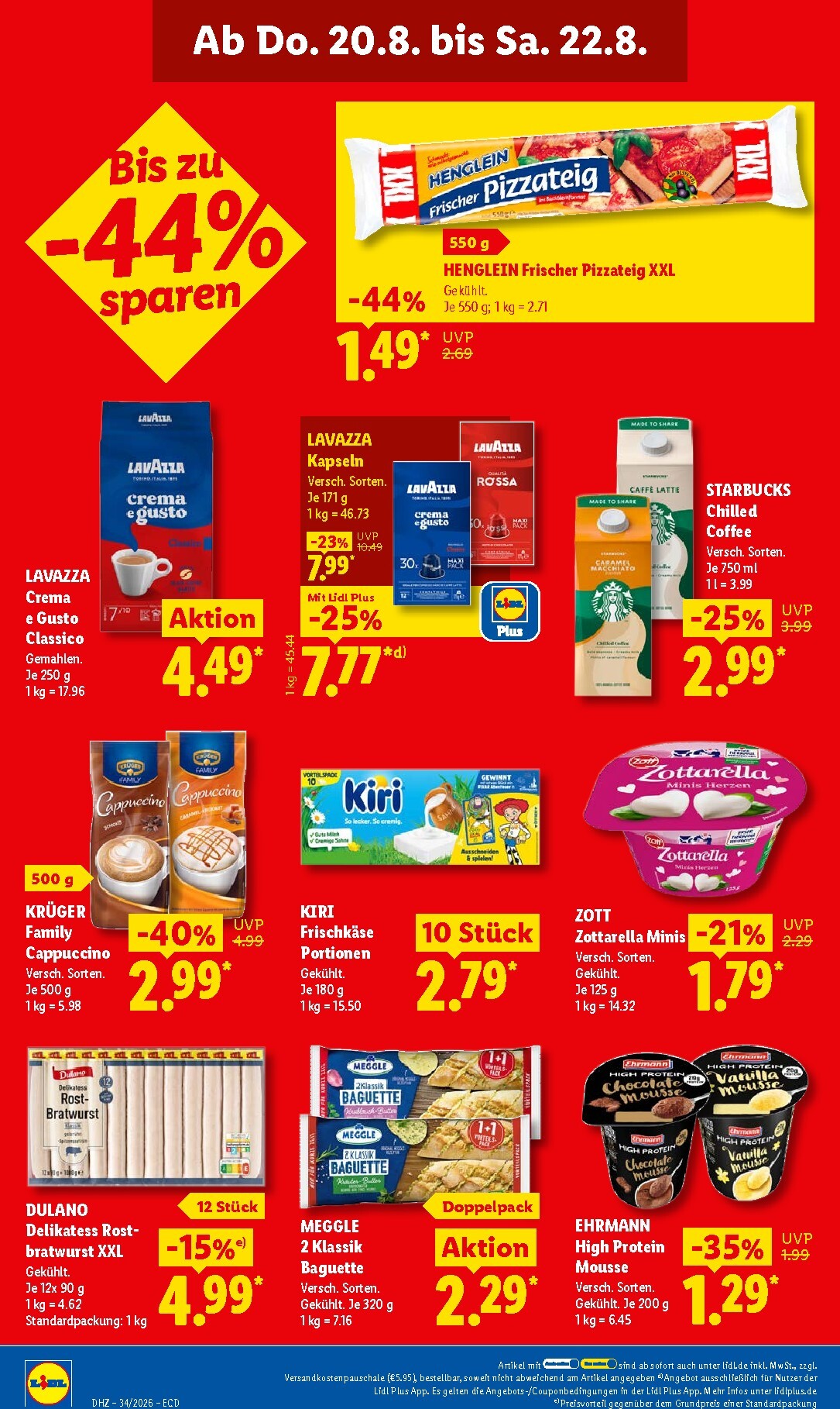 lidl - Lidl Prospekt nächste Woche – von Montag 17.08.2026 bis Samstag 22.08.2026 - page: 66