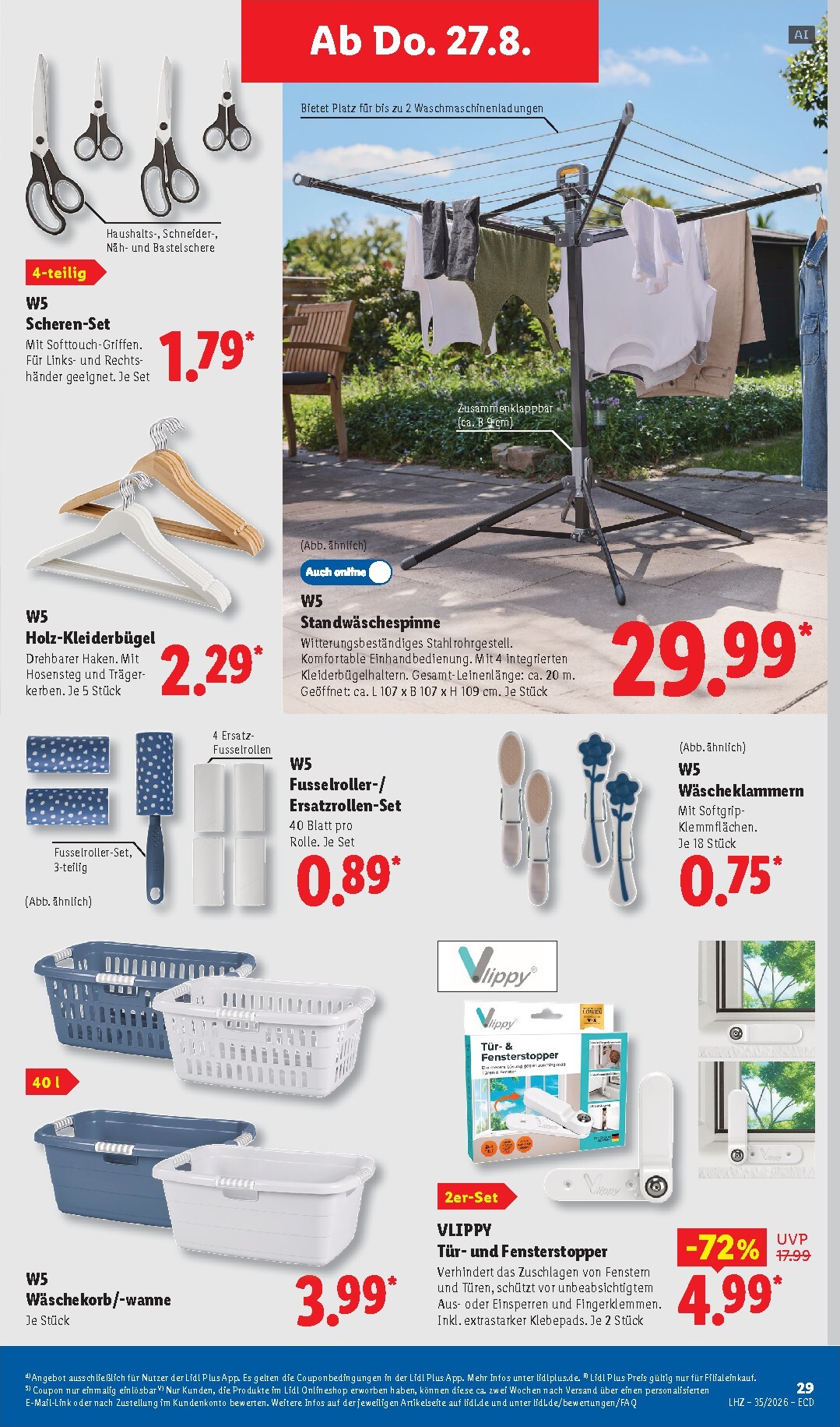 lidl - Lidl - Aktionsprospekt Prospekt nächste Woche – von Montag 24.08.2026 bis Samstag 29.08.2026 - page: 25
