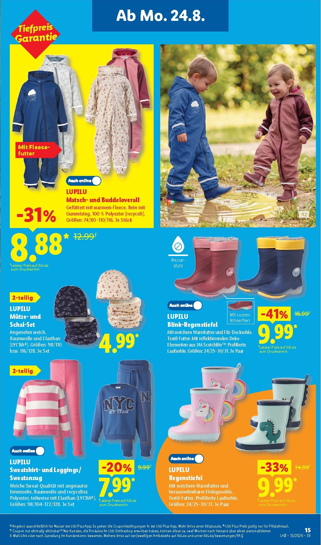 lidl - Lidl - Aktionsprospekt Prospekt nächste Woche – von Montag 24.08.2026 bis Samstag 29.08.2026 - page: 7