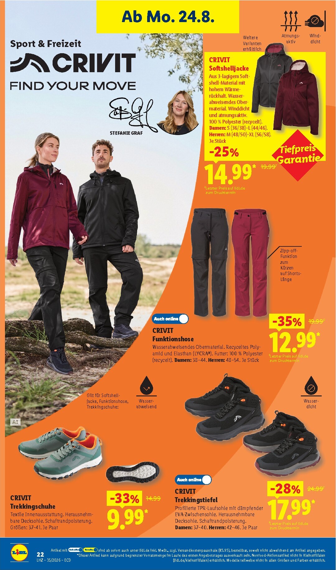 lidl - Lidl - Aktionsprospekt Prospekt nächste Woche – von Montag 24.08.2026 bis Samstag 29.08.2026 - page: 16