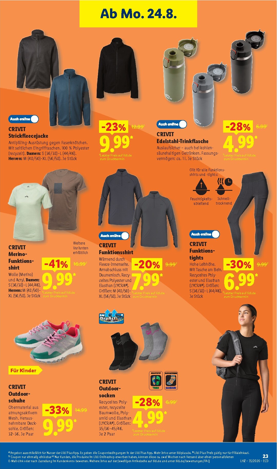 lidl - Lidl - Aktionsprospekt Prospekt nächste Woche – von Montag 24.08.2026 bis Samstag 29.08.2026 - page: 17