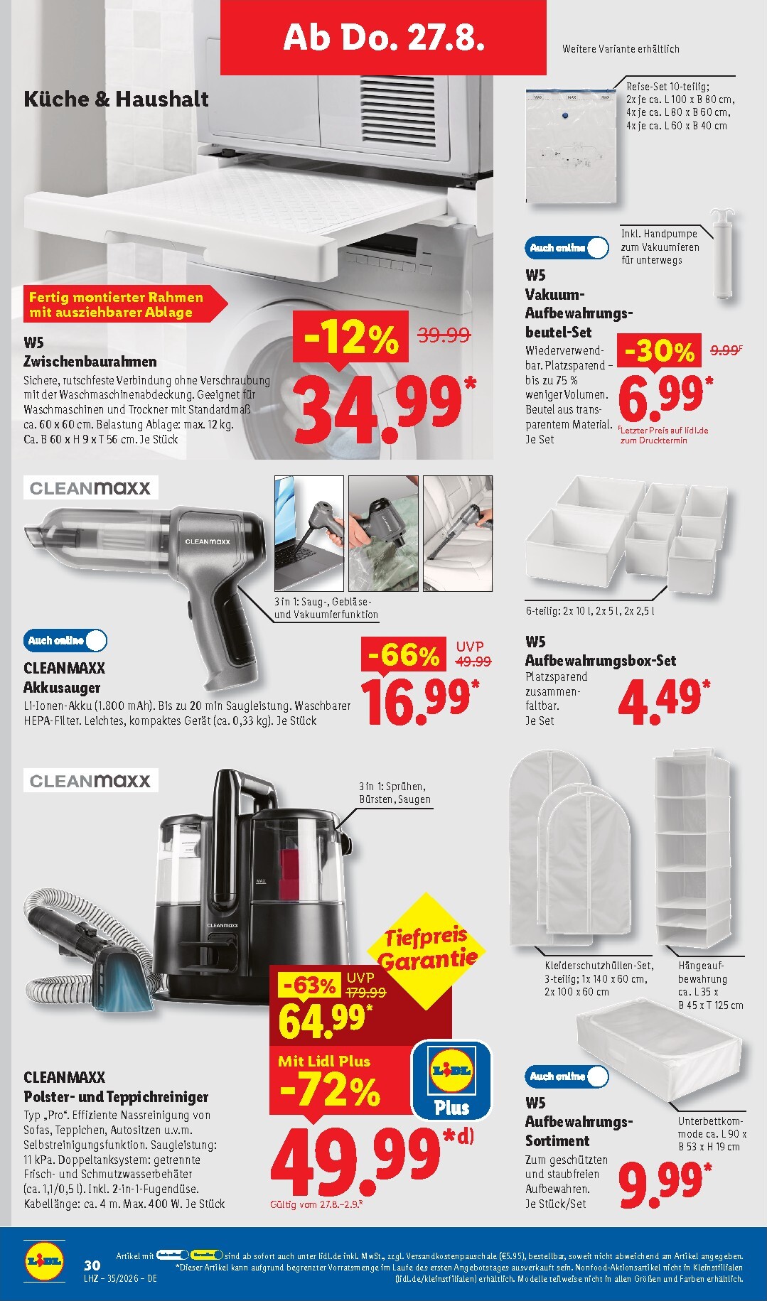 lidl - Lidl - Aktionsprospekt Prospekt nächste Woche – von Montag 24.08.2026 bis Samstag 29.08.2026 - page: 26