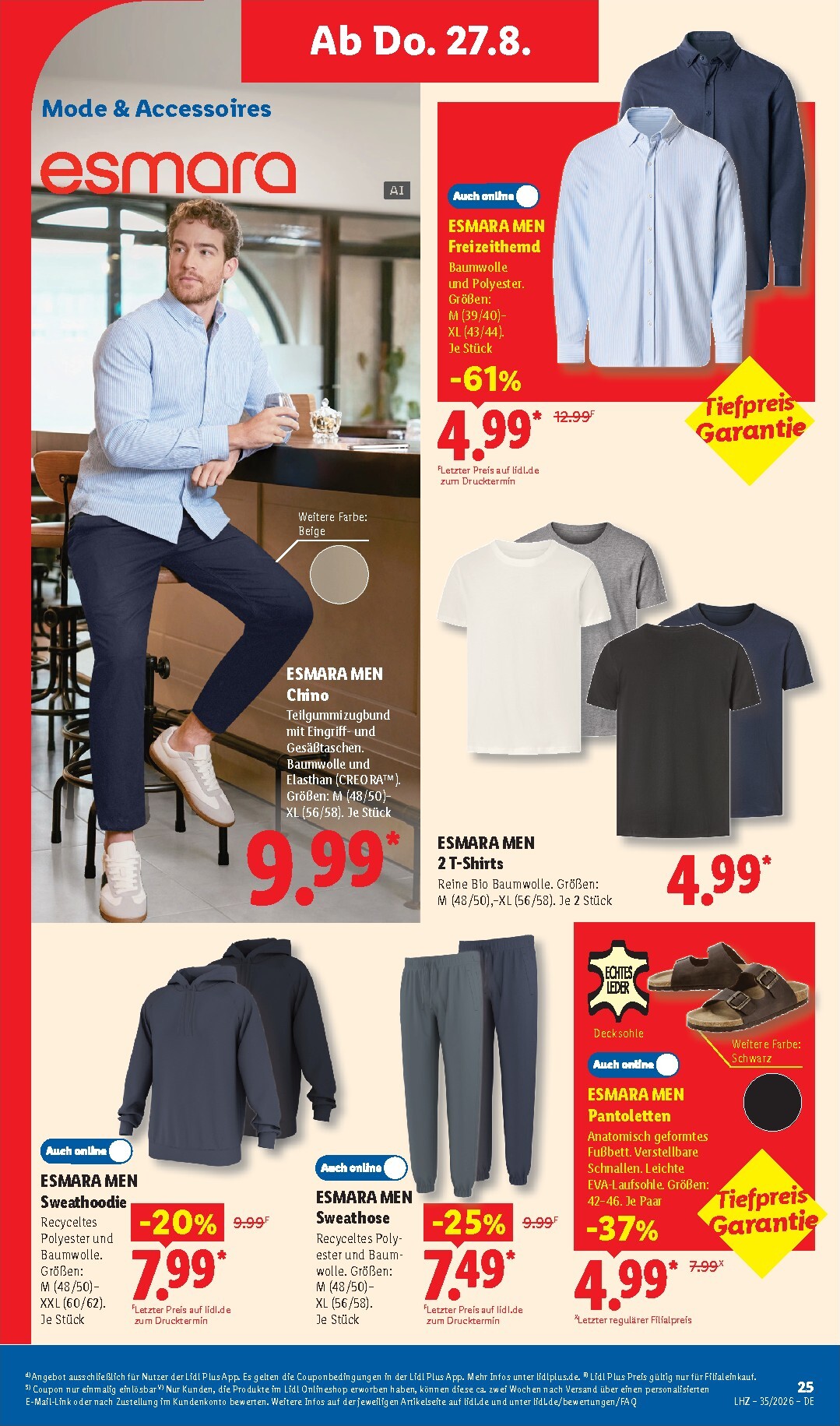 lidl - Lidl - Aktionsprospekt Prospekt nächste Woche – von Montag 24.08.2026 bis Samstag 29.08.2026 - page: 21