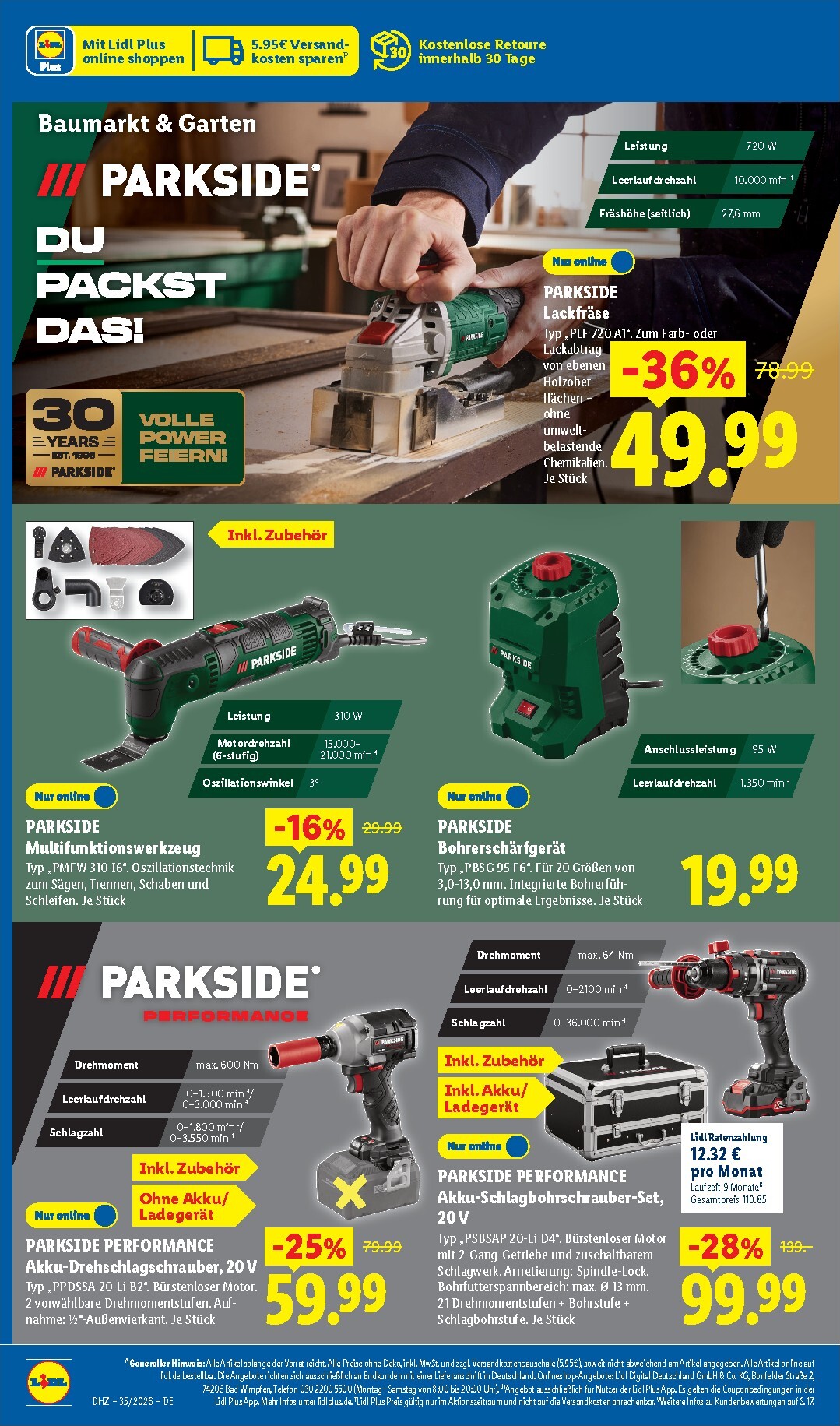 lidl - Lidl - Aktionsprospekt Prospekt nächste Woche – von Montag 24.08.2026 bis Samstag 29.08.2026 - page: 4