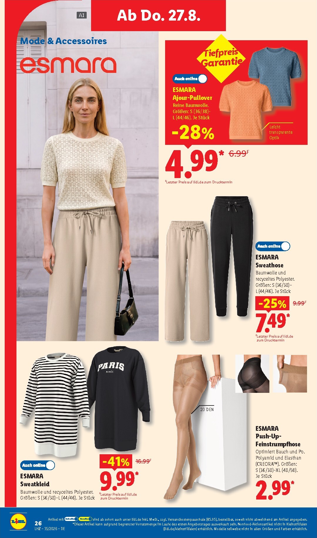 lidl - Lidl - Aktionsprospekt Prospekt nächste Woche – von Montag 24.08.2026 bis Samstag 29.08.2026 - page: 22