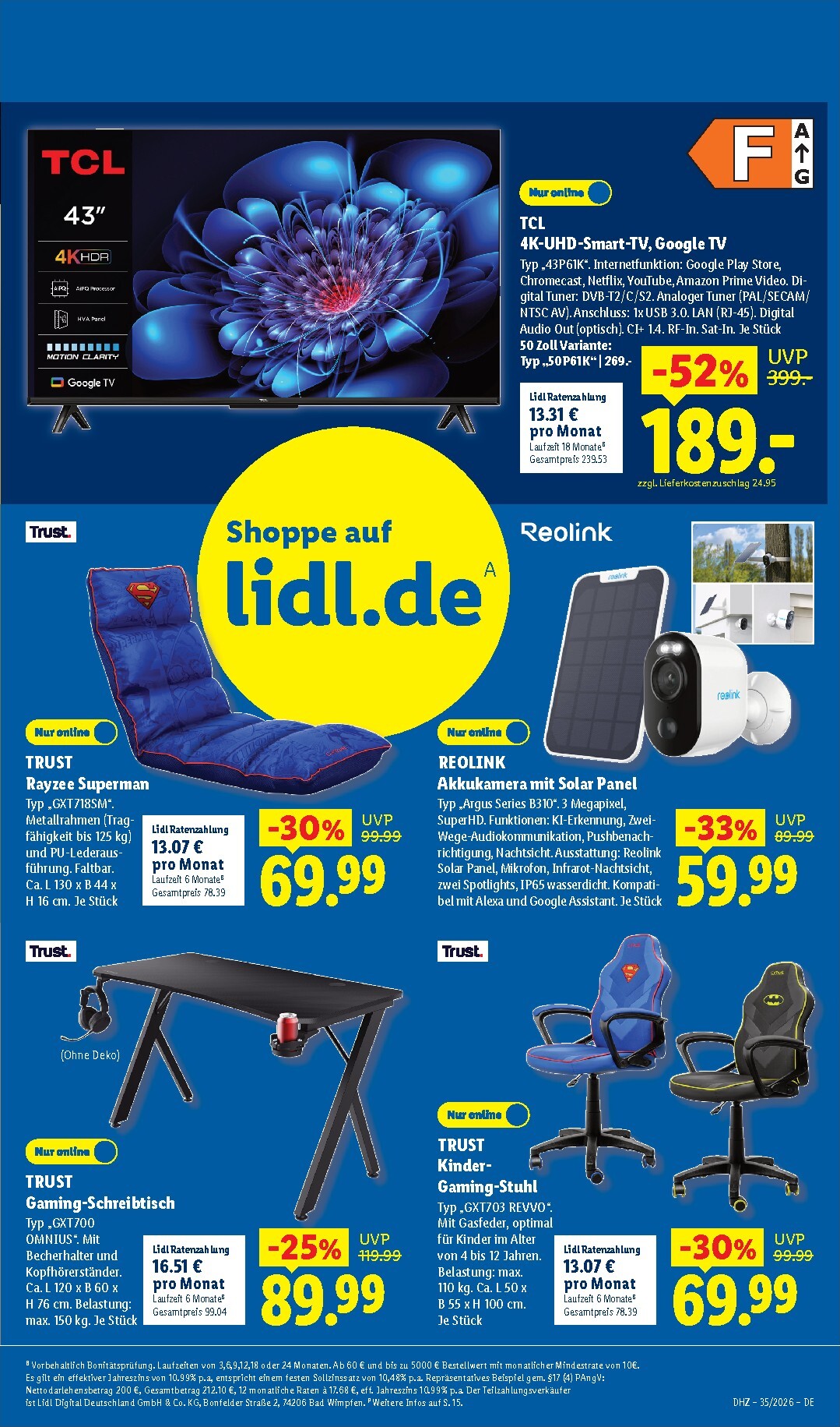 lidl - Lidl - Aktionsprospekt Prospekt nächste Woche – von Montag 24.08.2026 bis Samstag 29.08.2026 - page: 5