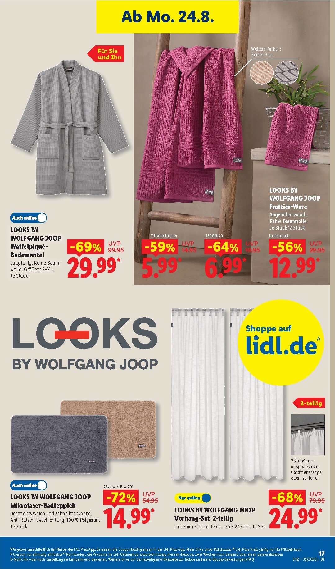 lidl - Lidl - Aktionsprospekt Prospekt nächste Woche – von Montag 24.08.2026 bis Samstag 29.08.2026 - page: 11