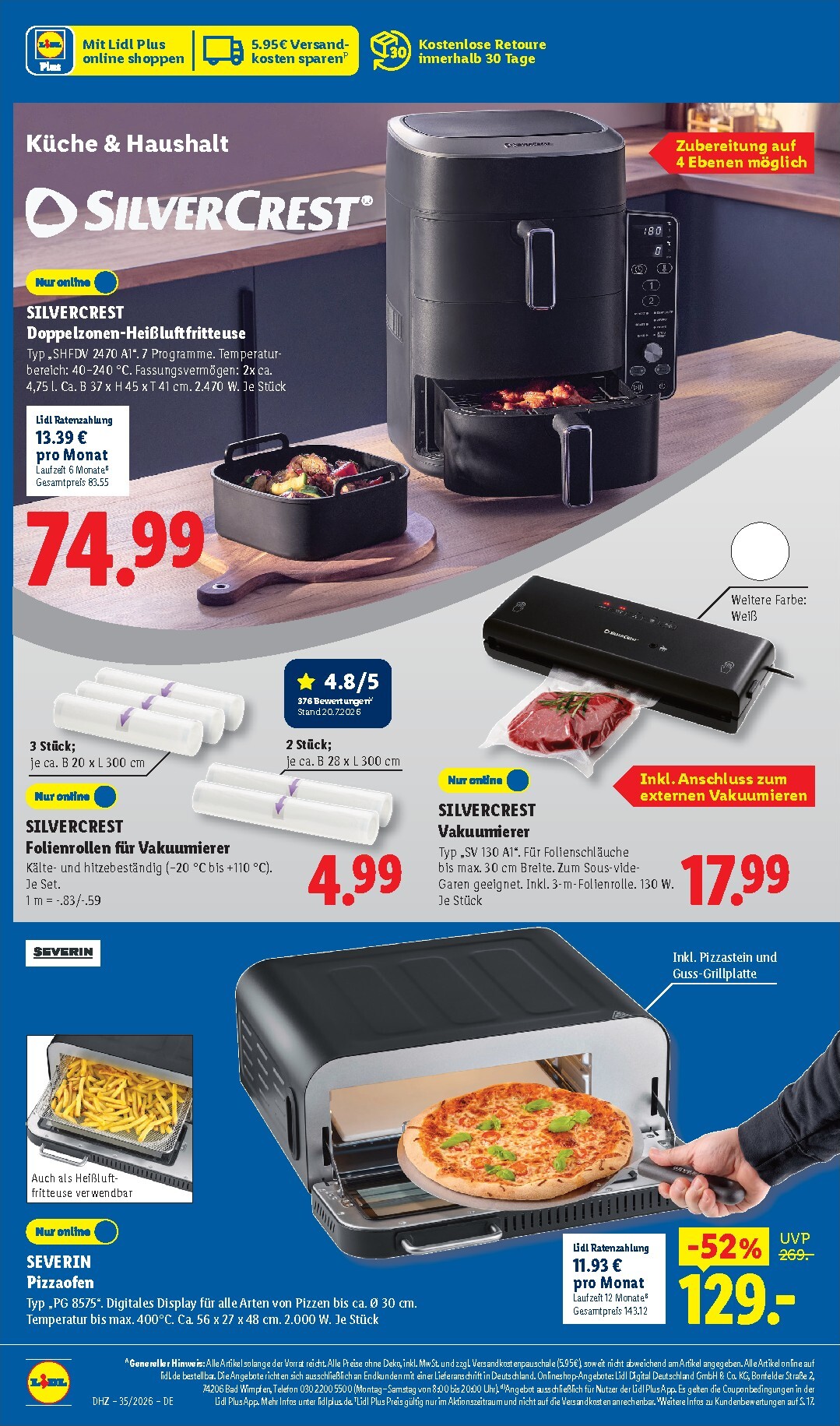 lidl - Lidl - Aktionsprospekt Prospekt nächste Woche – von Montag 24.08.2026 bis Samstag 29.08.2026 - page: 30