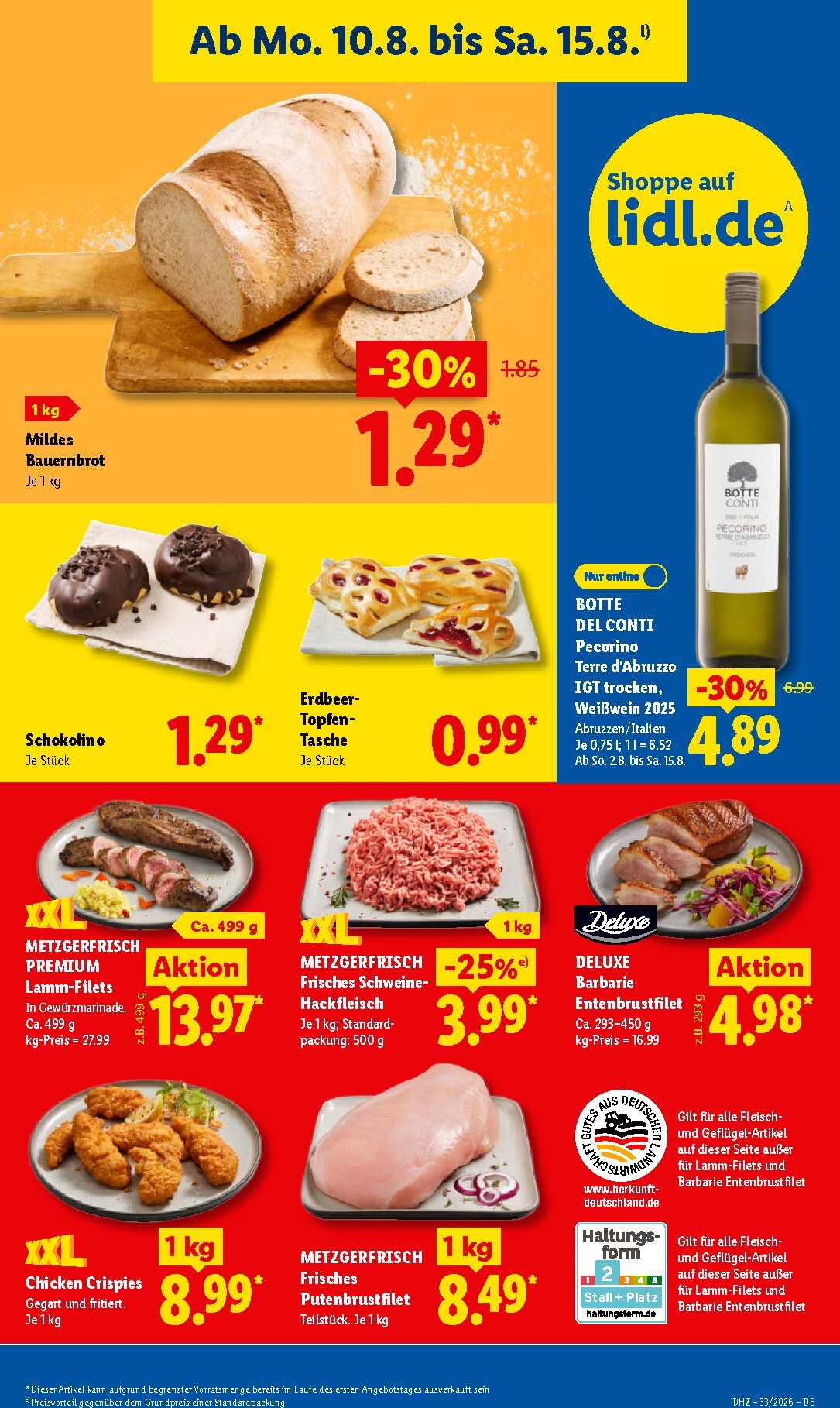 lidl - Lidl Prospekt – von Montag 10.08.2026 bis Samstag 15.08.2026 - page: 11