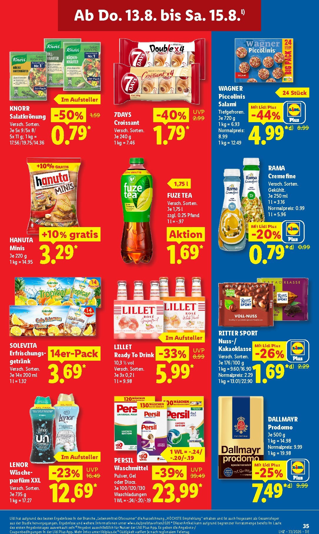 lidl - Lidl Prospekt – von Montag 10.08.2026 bis Samstag 15.08.2026 - page: 65