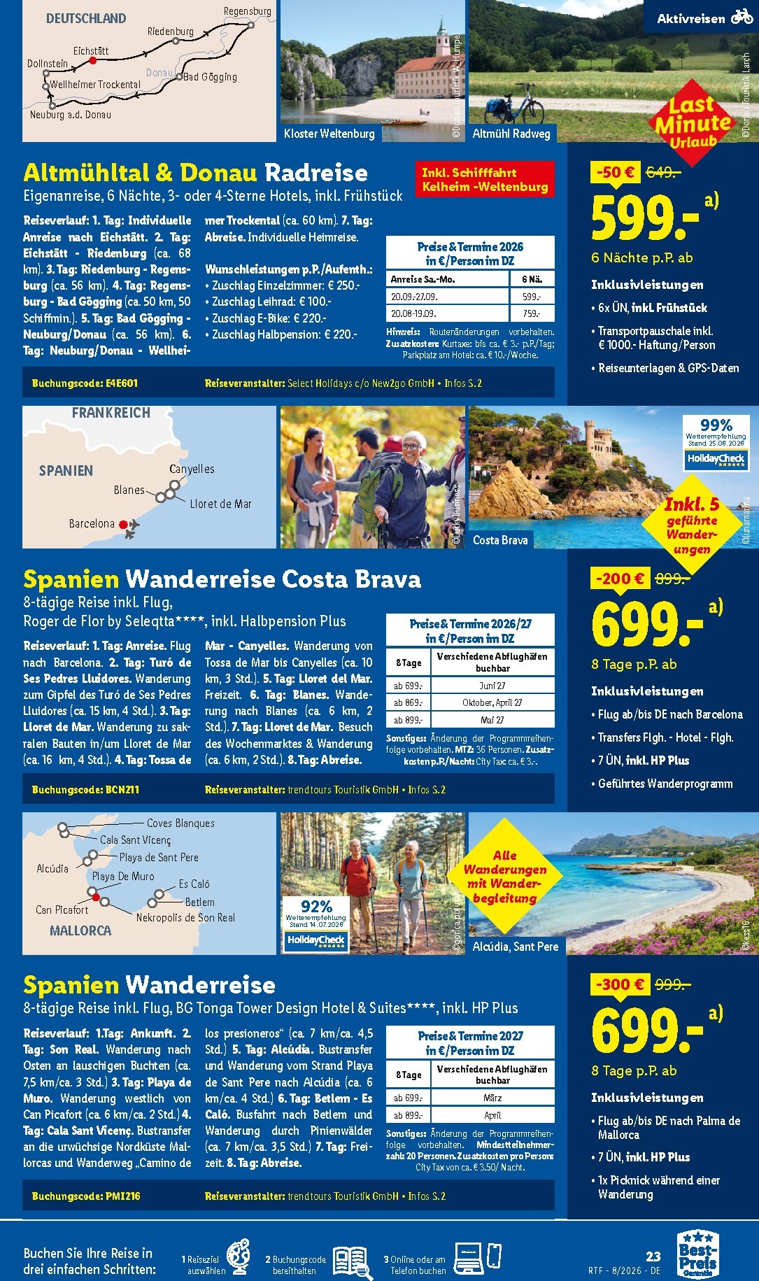 lidl - Lidl - Reise-Highlights Prospekt – von Mittwoch 12.08.2026 bis Dienstag 15.09.2026 - page: 23