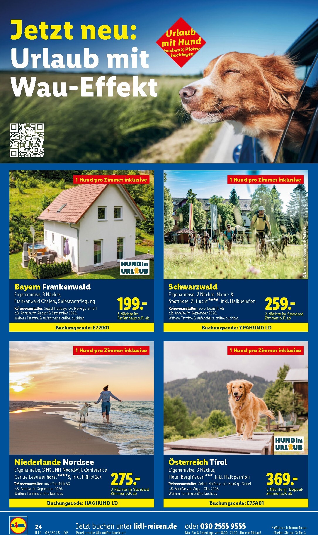 lidl - Lidl - Reise-Highlights Prospekt – von Mittwoch 12.08.2026 bis Dienstag 15.09.2026 - page: 24