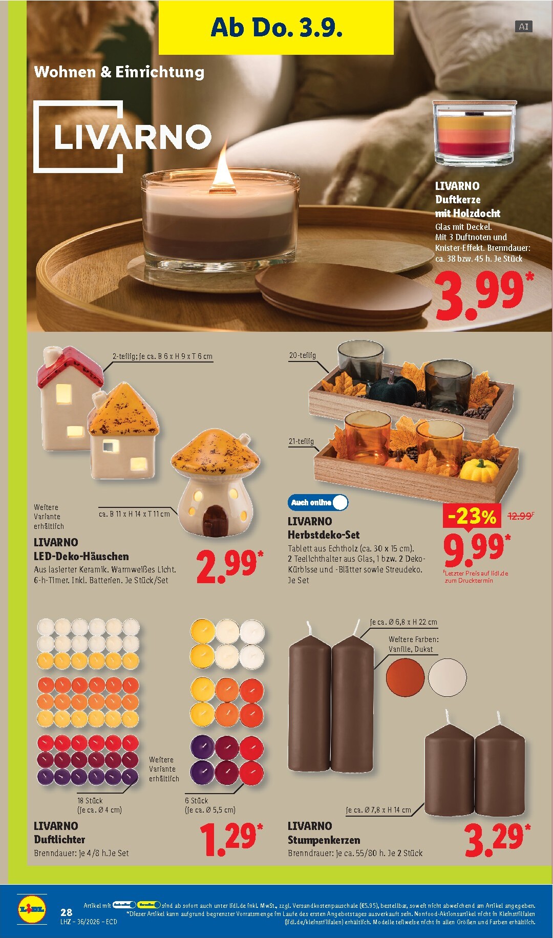 lidl - Lidl - Nonfood Prospekt nächste Woche – von Montag 31.08.2026 bis Samstag 05.09.2026 - page: 22