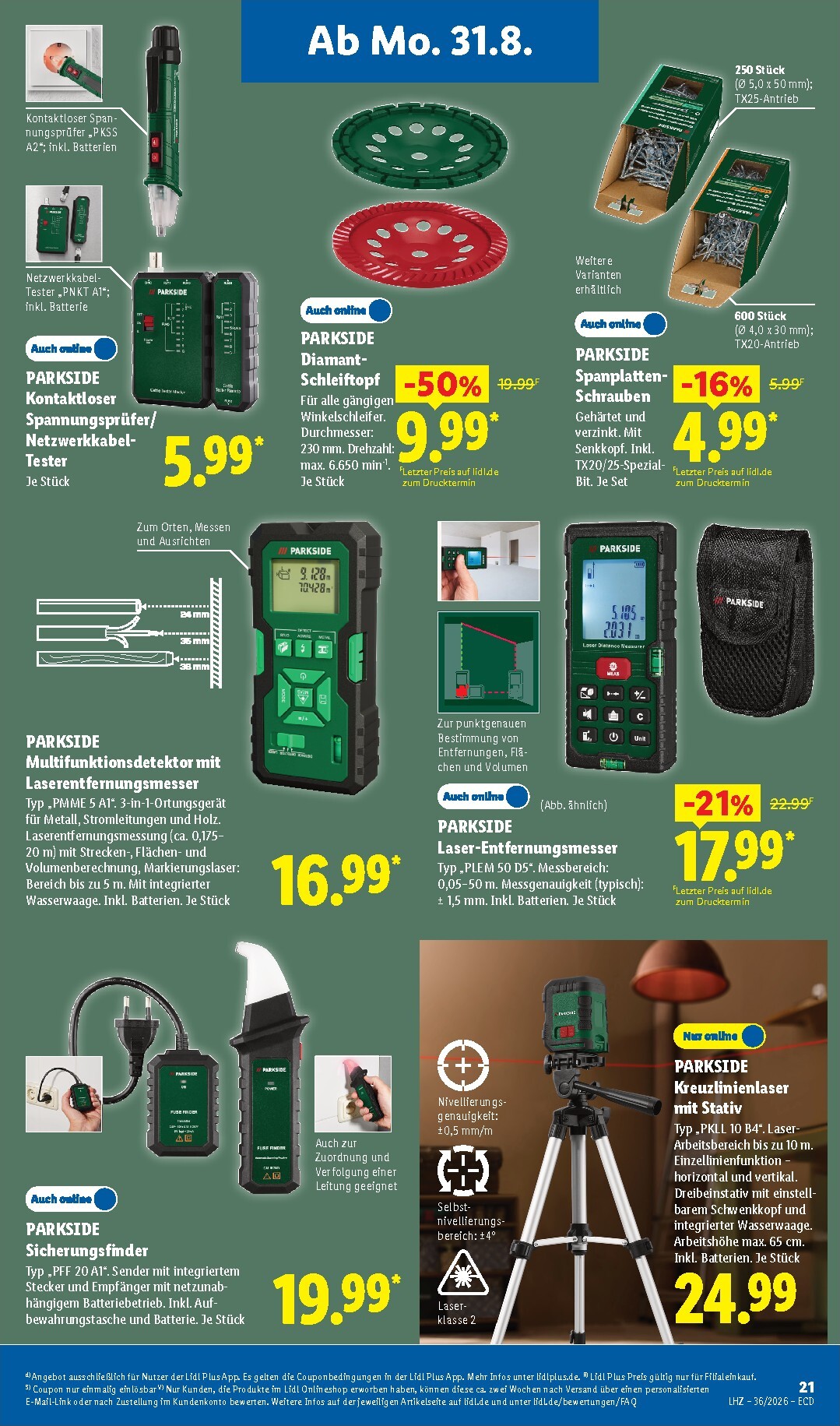 lidl - Lidl - Nonfood Prospekt nächste Woche – von Montag 31.08.2026 bis Samstag 05.09.2026 - page: 13