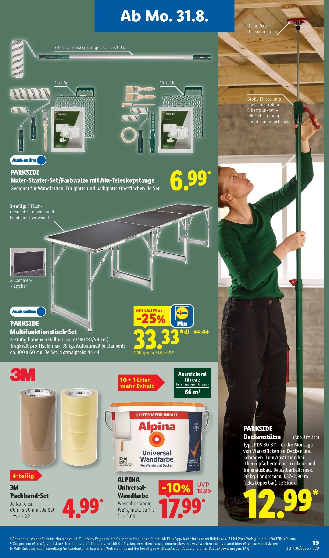 lidl - Lidl - Nonfood Prospekt nächste Woche – von Montag 31.08.2026 bis Samstag 05.09.2026 - page: 11