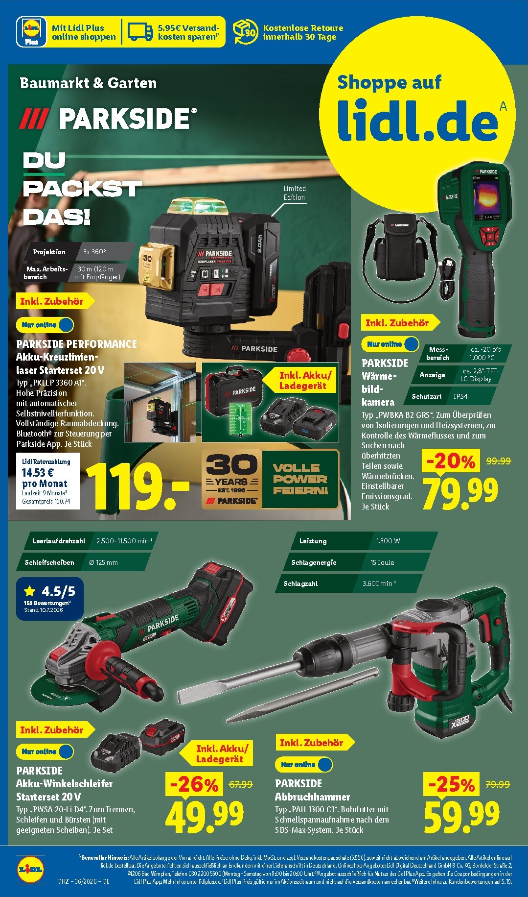 lidl - Lidl - Nonfood Prospekt nächste Woche – von Montag 31.08.2026 bis Samstag 05.09.2026 - page: 16