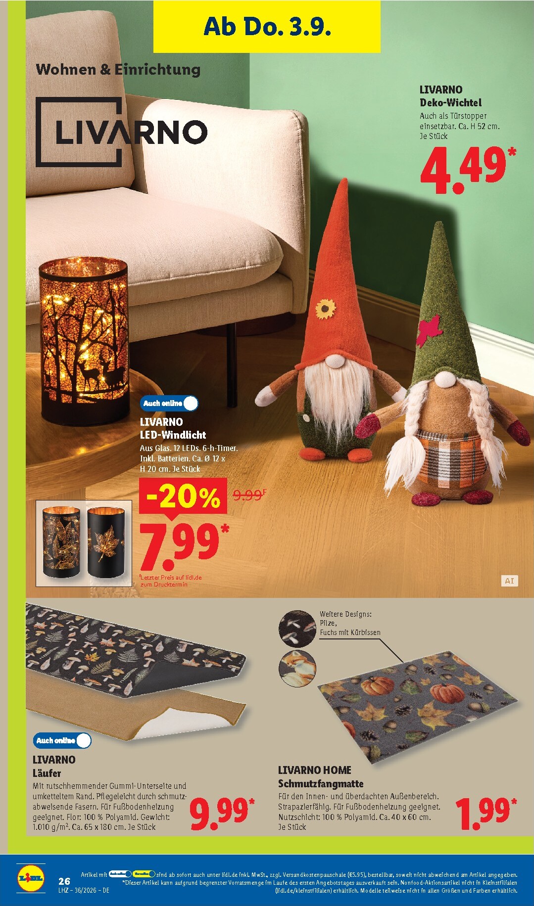 lidl - Lidl - Nonfood Prospekt nächste Woche – von Montag 31.08.2026 bis Samstag 05.09.2026 - page: 20