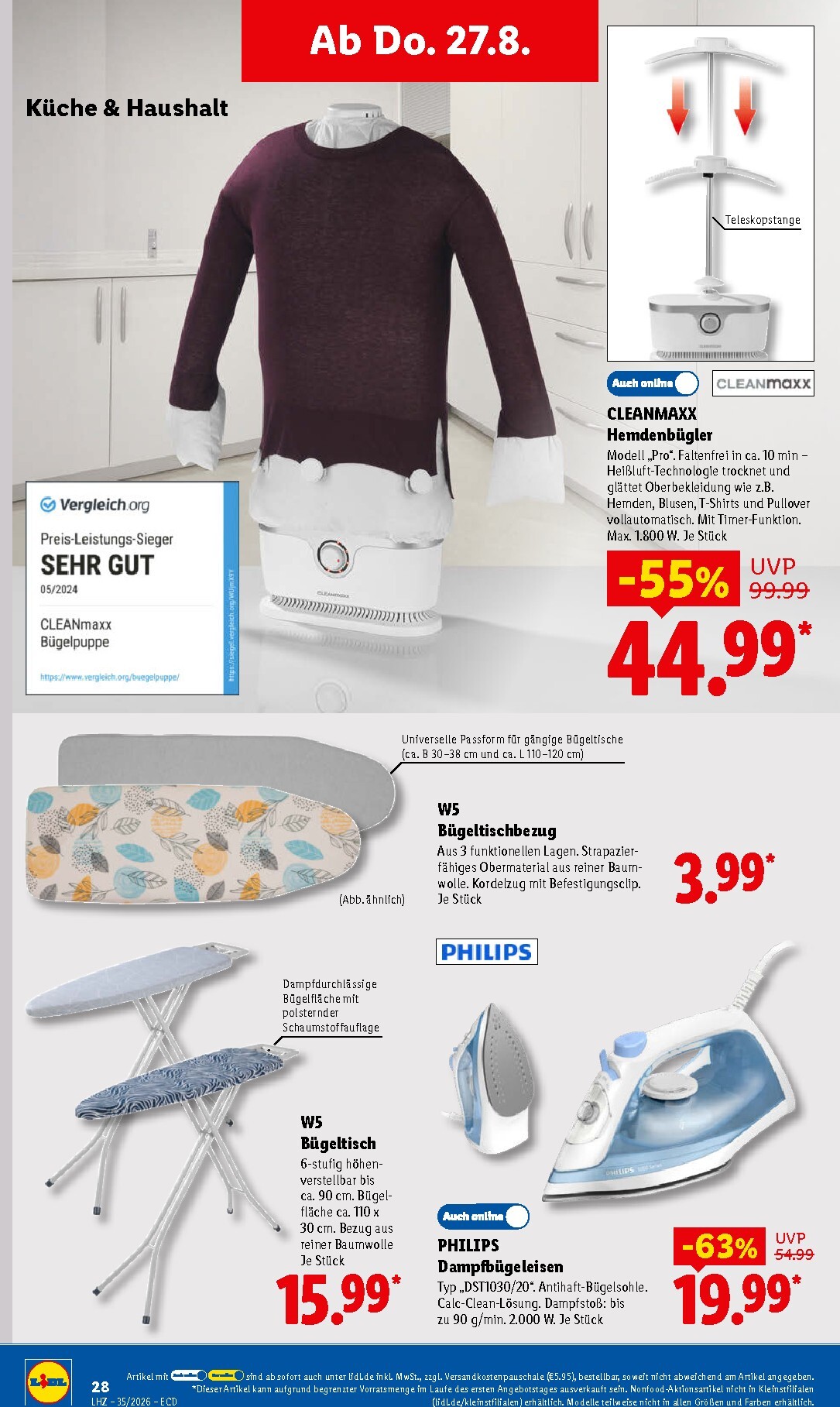 lidl - Lidl Prospekt nächste Woche – von Montag 24.08.2026 bis Samstag 29.08.2026 - page: 50